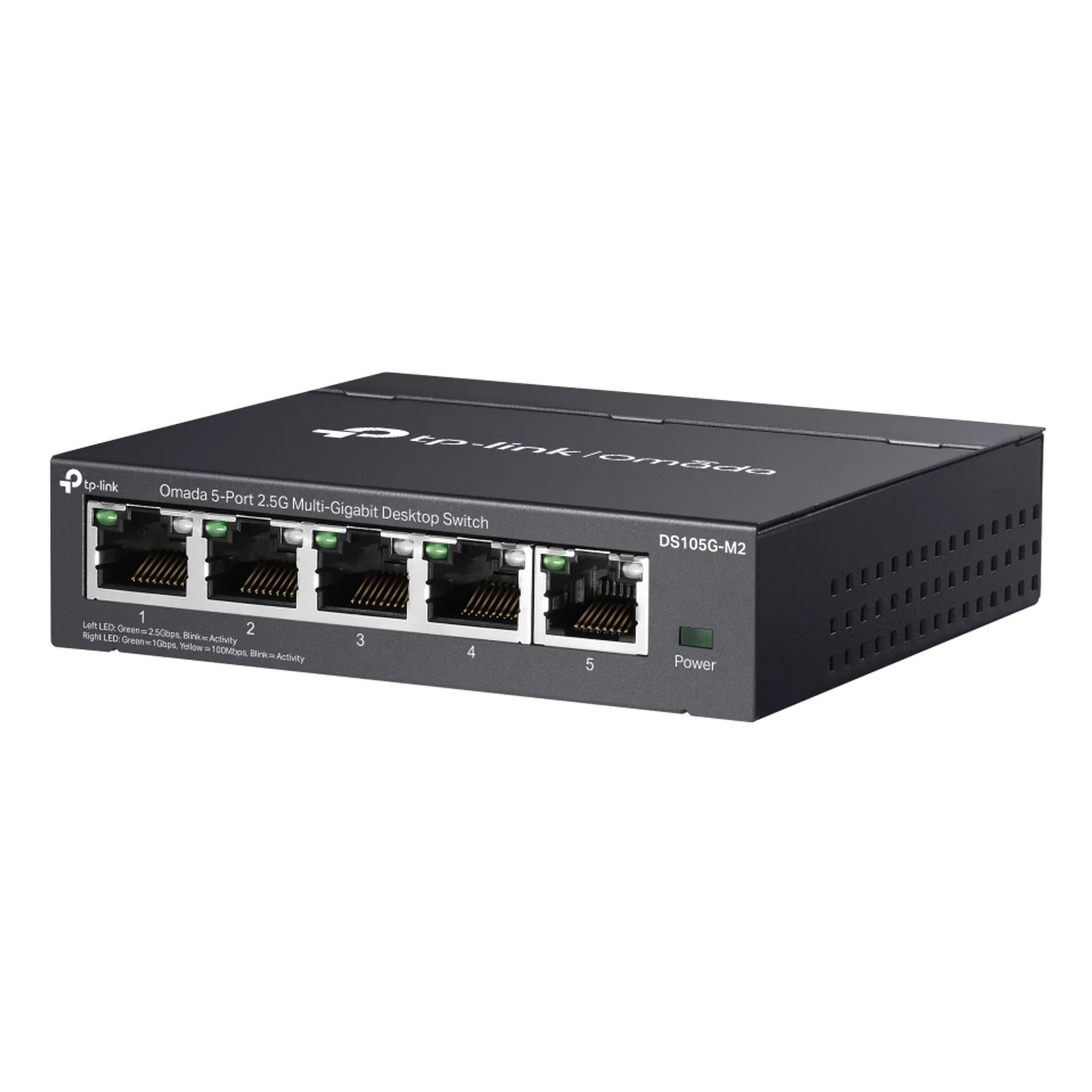 TP-Link Omada DS105G-M2 commutateur réseau Non-géré 2.5G Ethernet (100/1000/2500) Noir