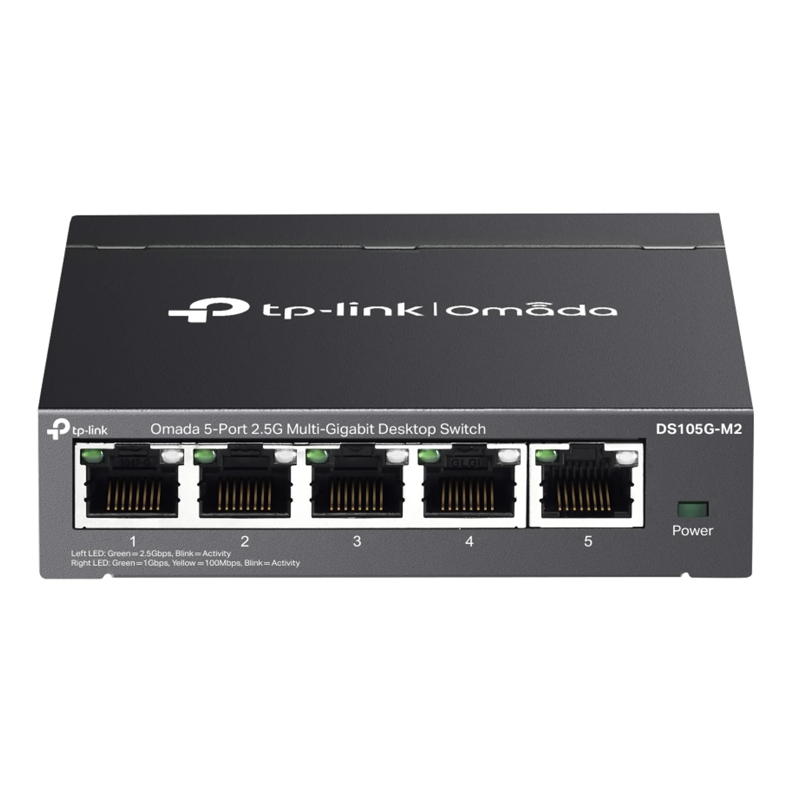 Omada DS105G-M2 commutateur réseau Non-géré 2.5G Ethernet (100/1000/2500) Noir