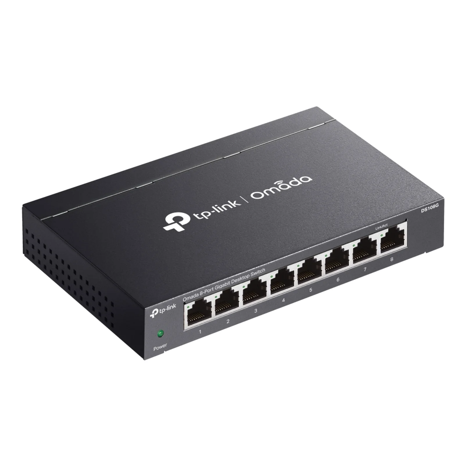 TP-Link Omada DS108G commutateur réseau Non-géré Gigabit Ethernet (10/100/1000) Noir