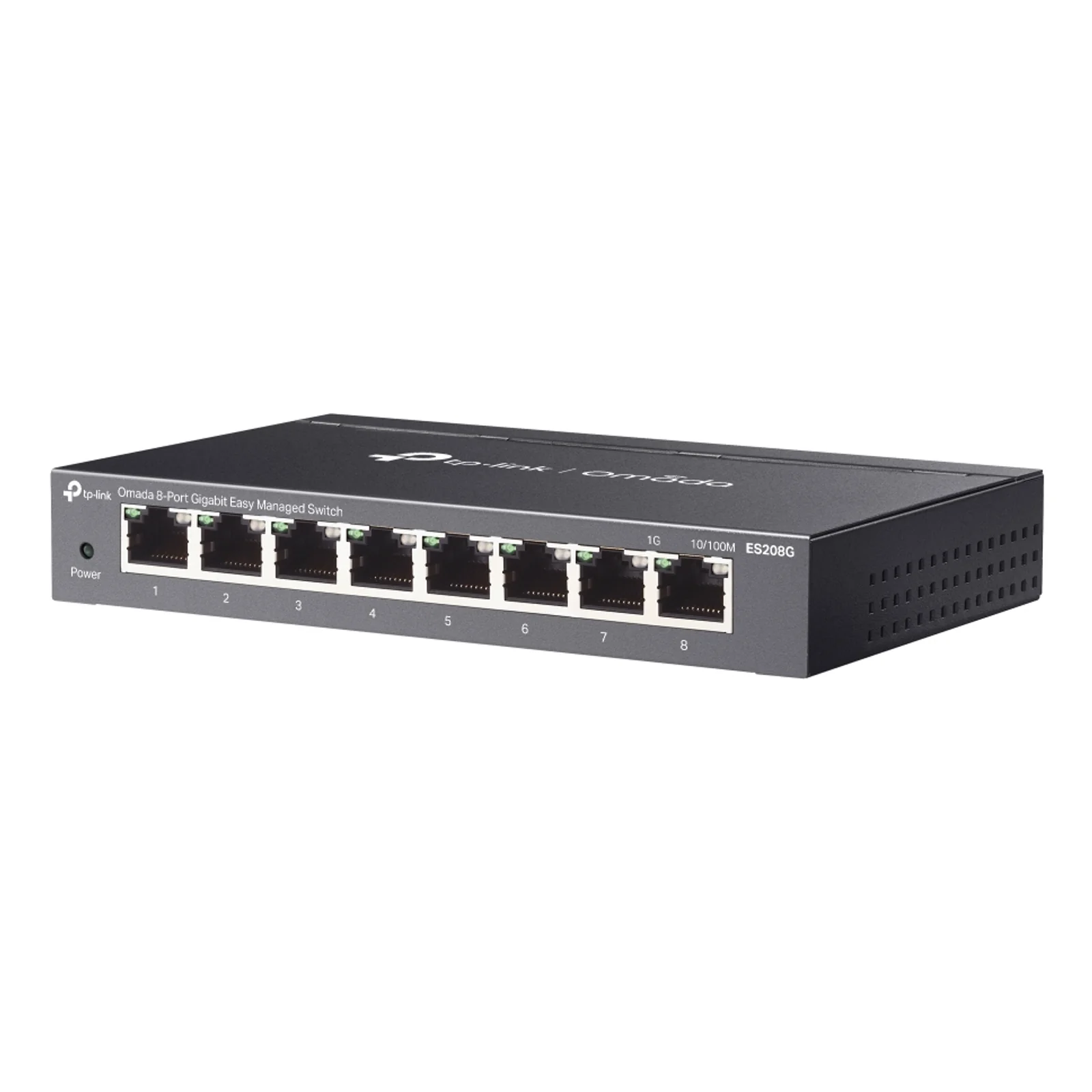 TP-Link Omada ES208G commutateur réseau Géré L2 Gigabit Ethernet (10/100/1000) Noir