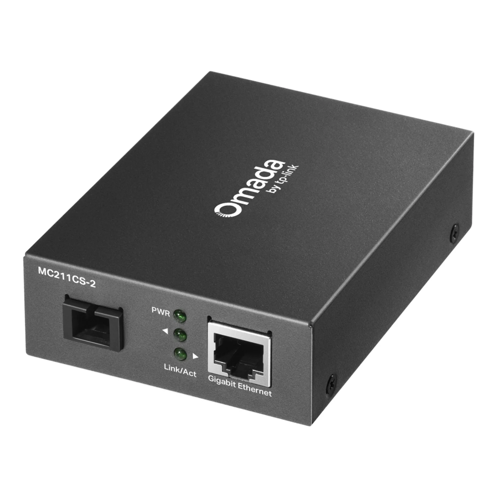 Omada MC211CS-2 convertisseur de support réseau 1000 Mbit/s 1310 nm Monomode Noir