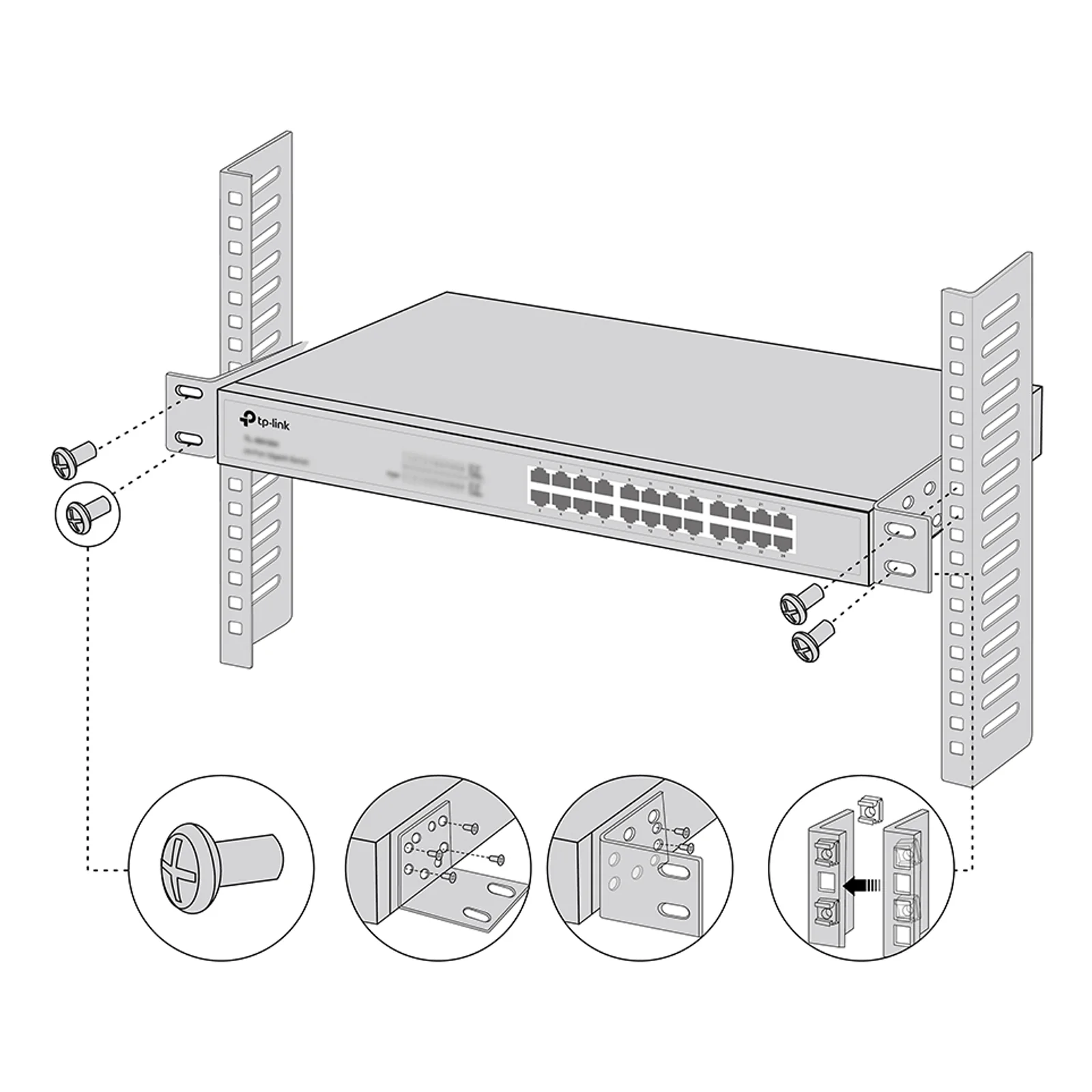 TP-Link Omada RackMount Kit-13 Kit de montage