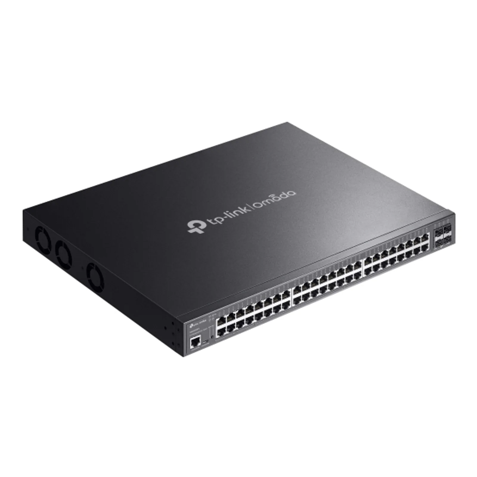 TP-Link Omada SG3452XMPP commutateur réseau Géré L2+ Gigabit Ethernet (10/100/1000) Connexion Ethernet, supportant l'alimentation via ce port (PoE) 1U Noir