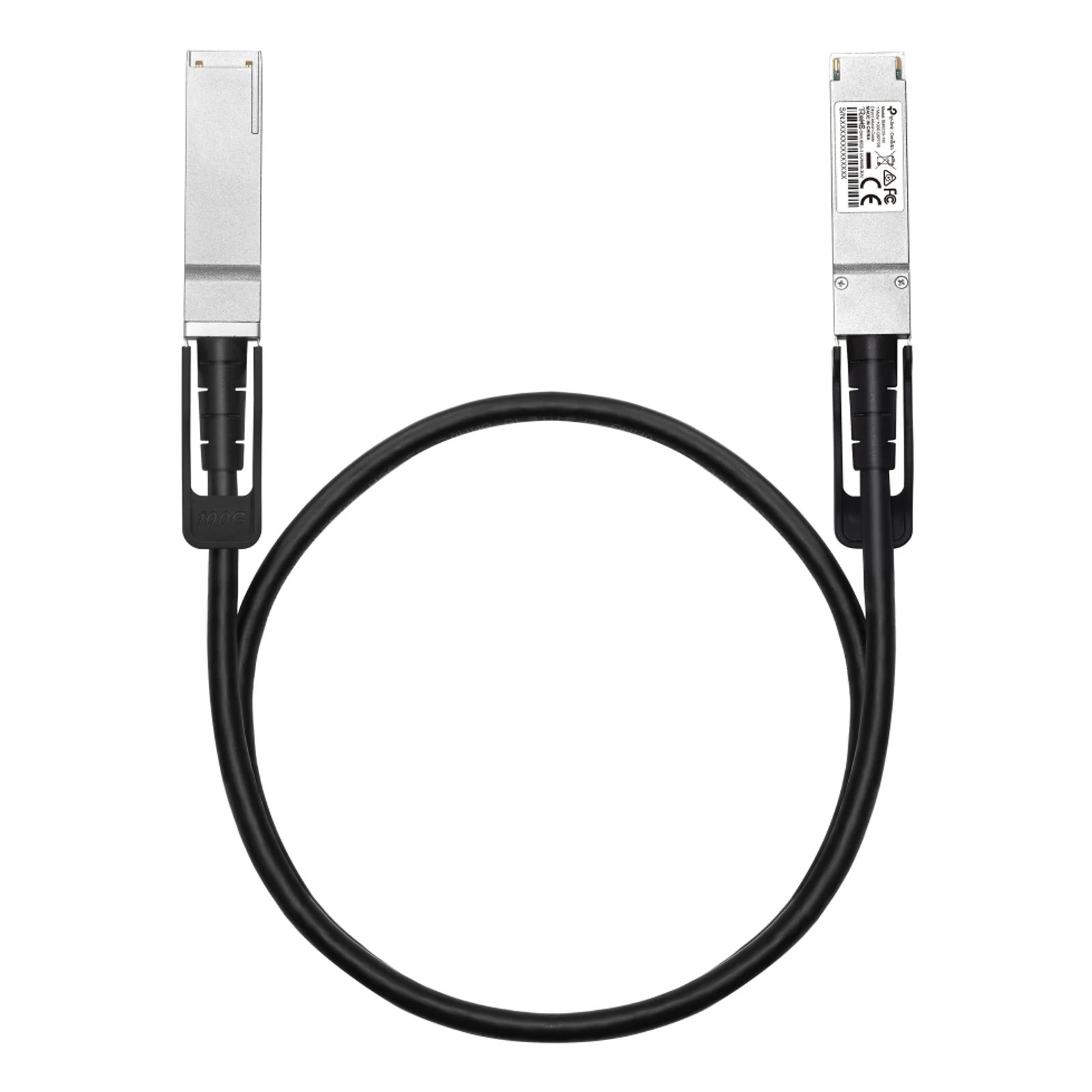 Omada SM9220-1M câble InfiniBand et à fibres optiques QSFP28 Twinax Noir