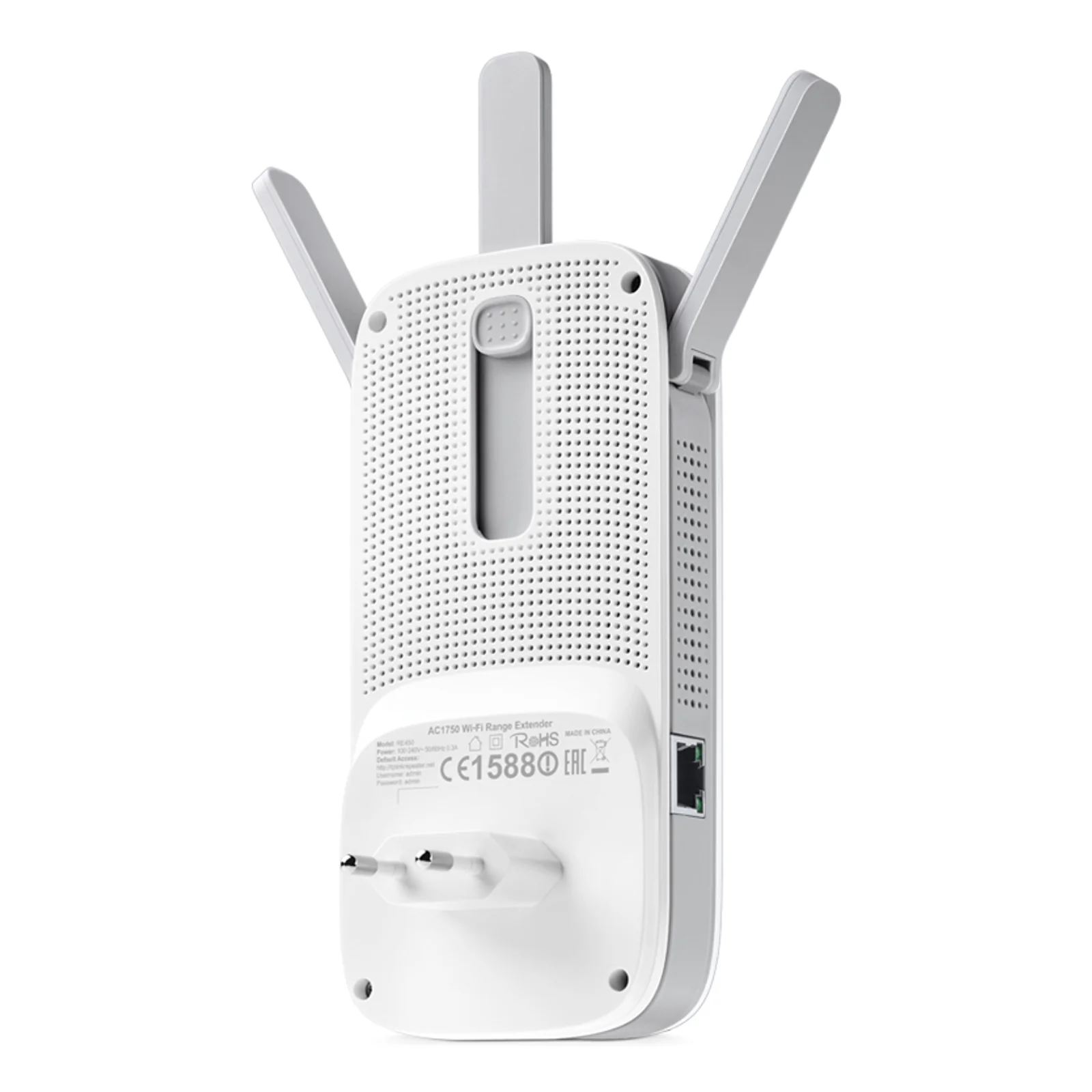 TP-Link RE450 Émetteur et récepteur réseau Blanc 10, 100, 1000 Mbit/s