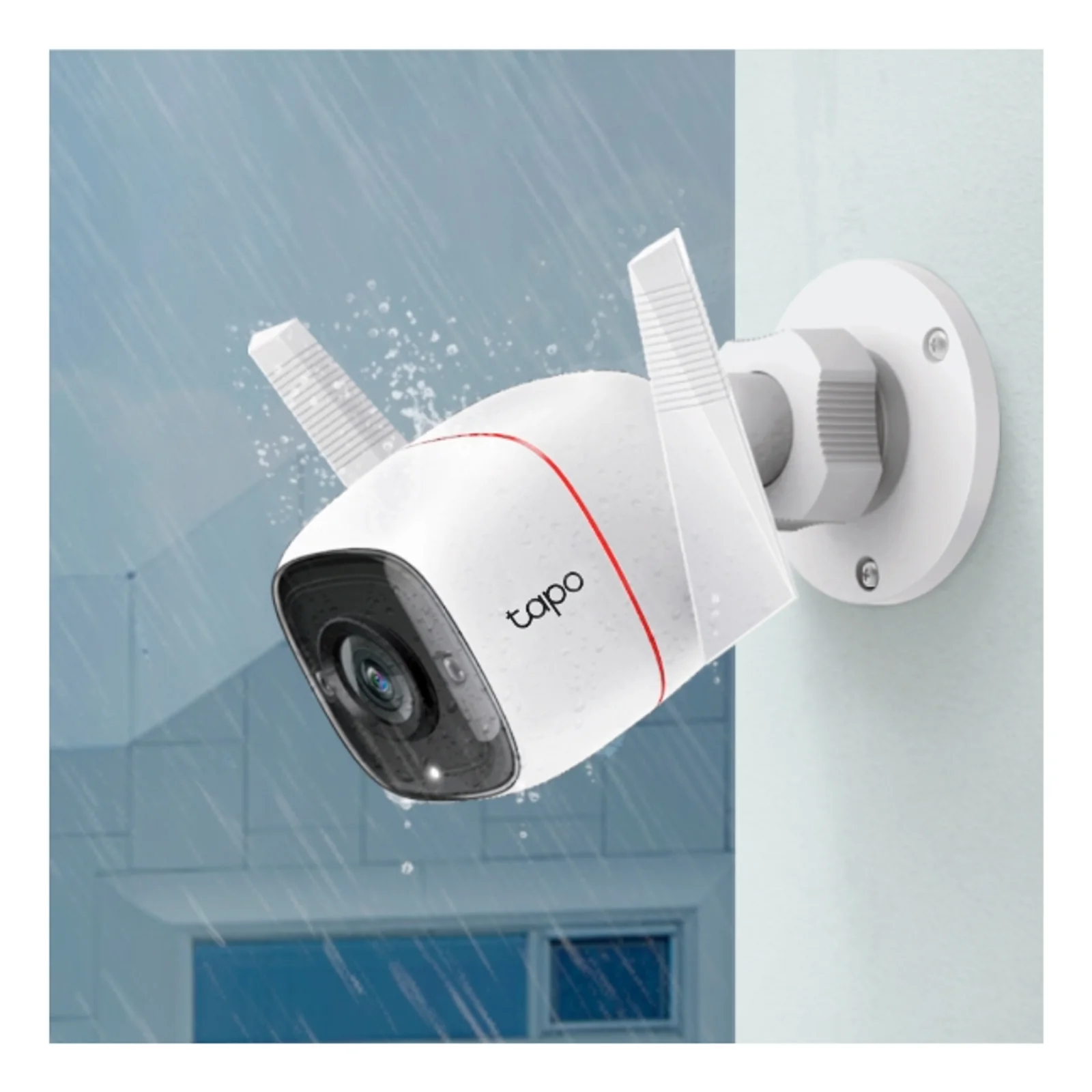 TP-Link Tapo TC65 caméra de sécurité Balle (forme) Caméra de sécurité IP Extérieure 2304 x 1296 pixels Plafond/mur