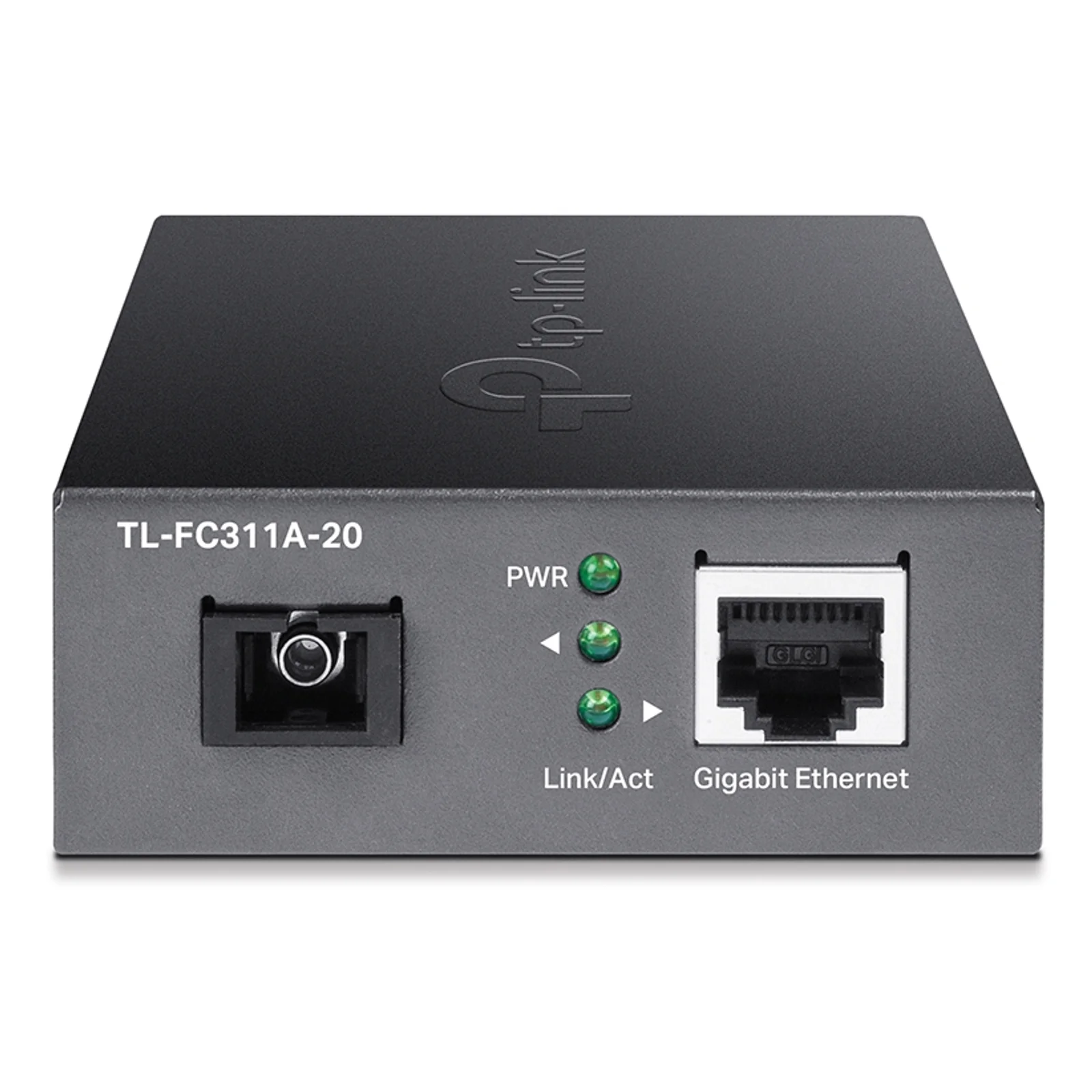 TP-Link TL-FC311A-20 convertisseur de support réseau 1000 Mbit/s Monomode Noir