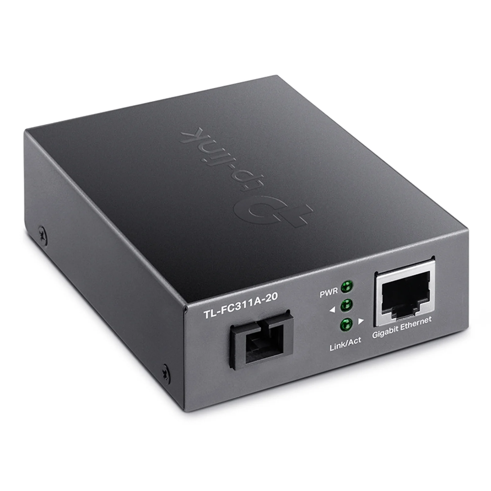 TP-Link TL-FC311A-20 convertisseur de support réseau 1000 Mbit/s Monomode Noir