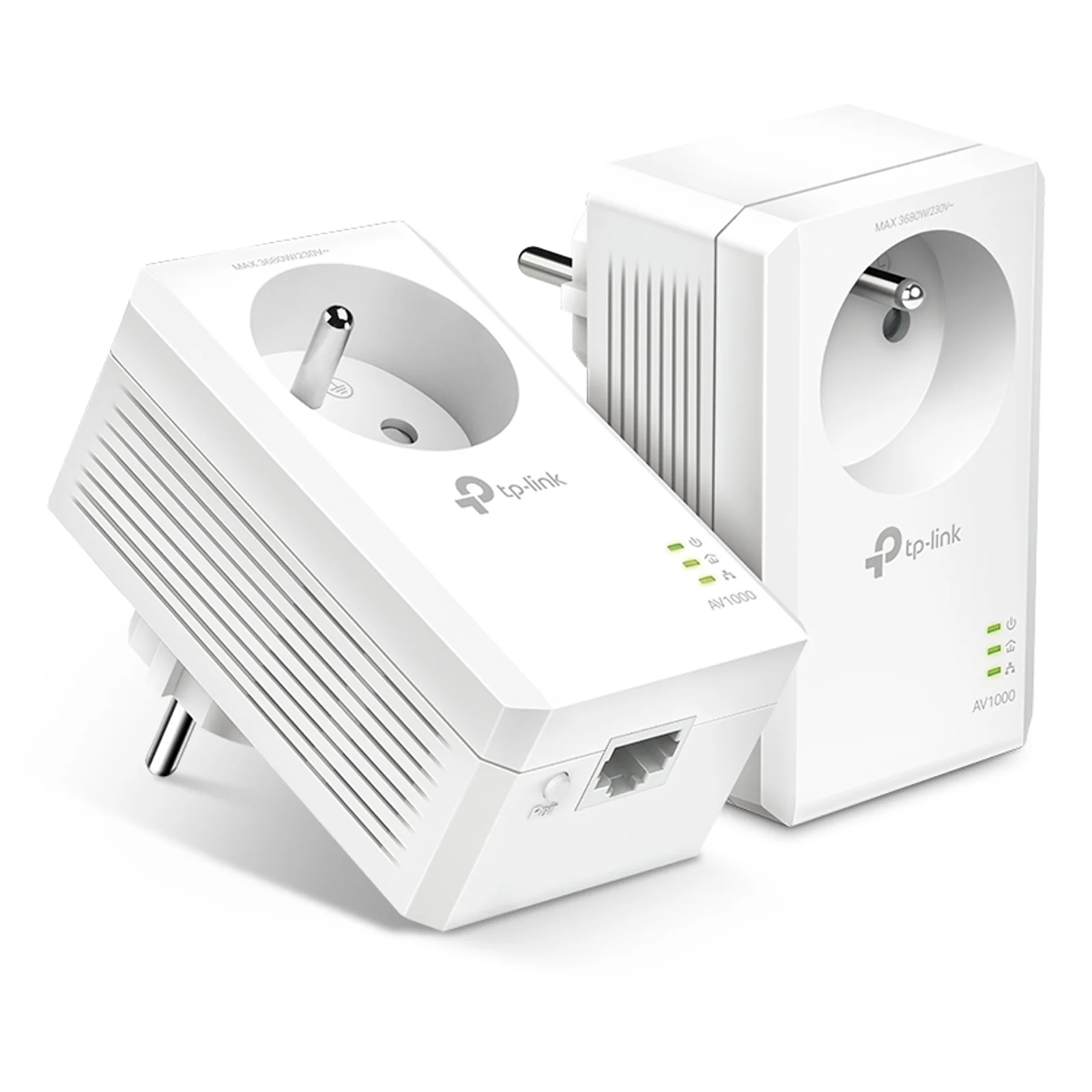 TP-Link TL-PA7017PKIT(FR) 1000 Mbit/s Ethernet/LAN Blanc 2 pièce(s)