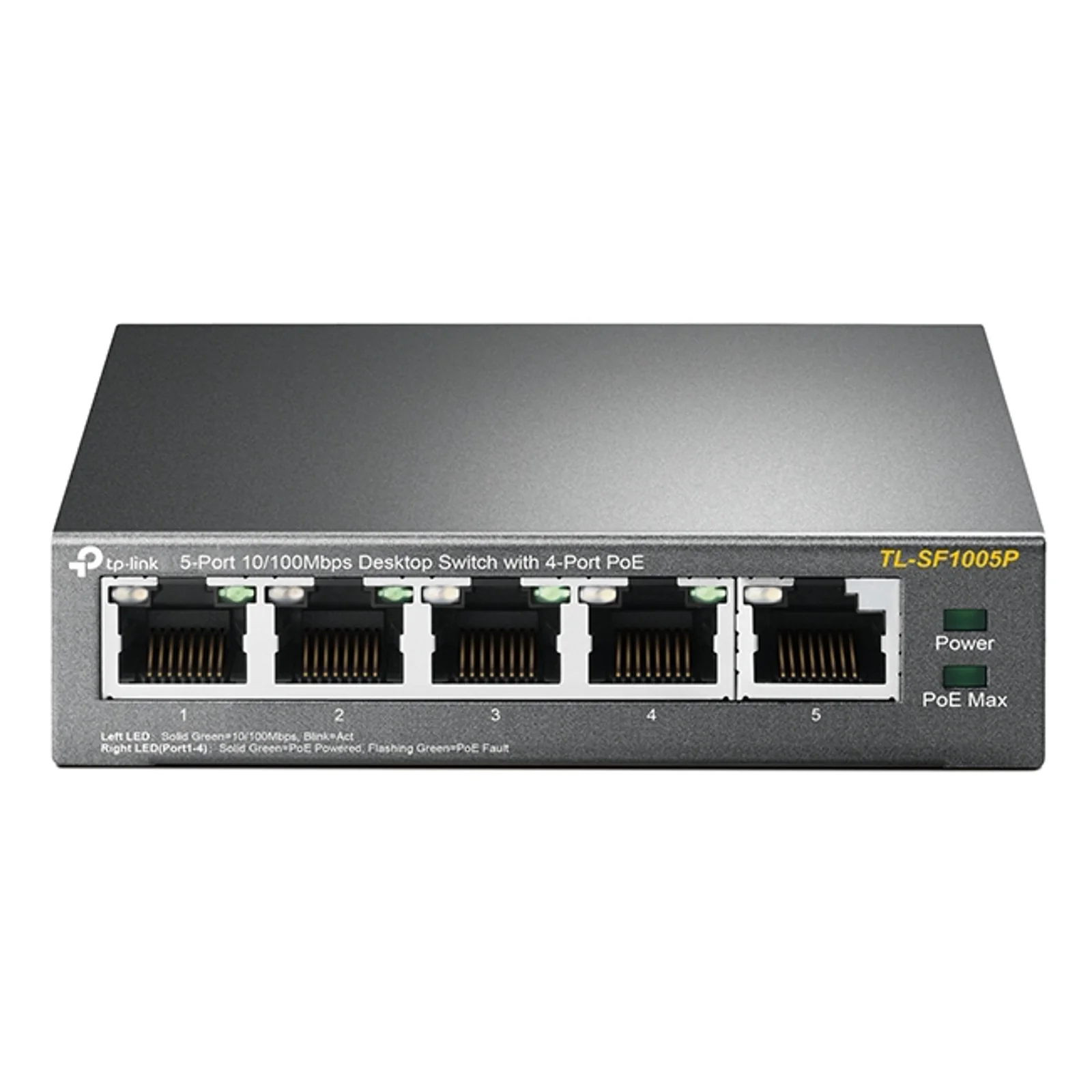 TL-SF1005P Switch PoE 5 ports 10/100 Mbps