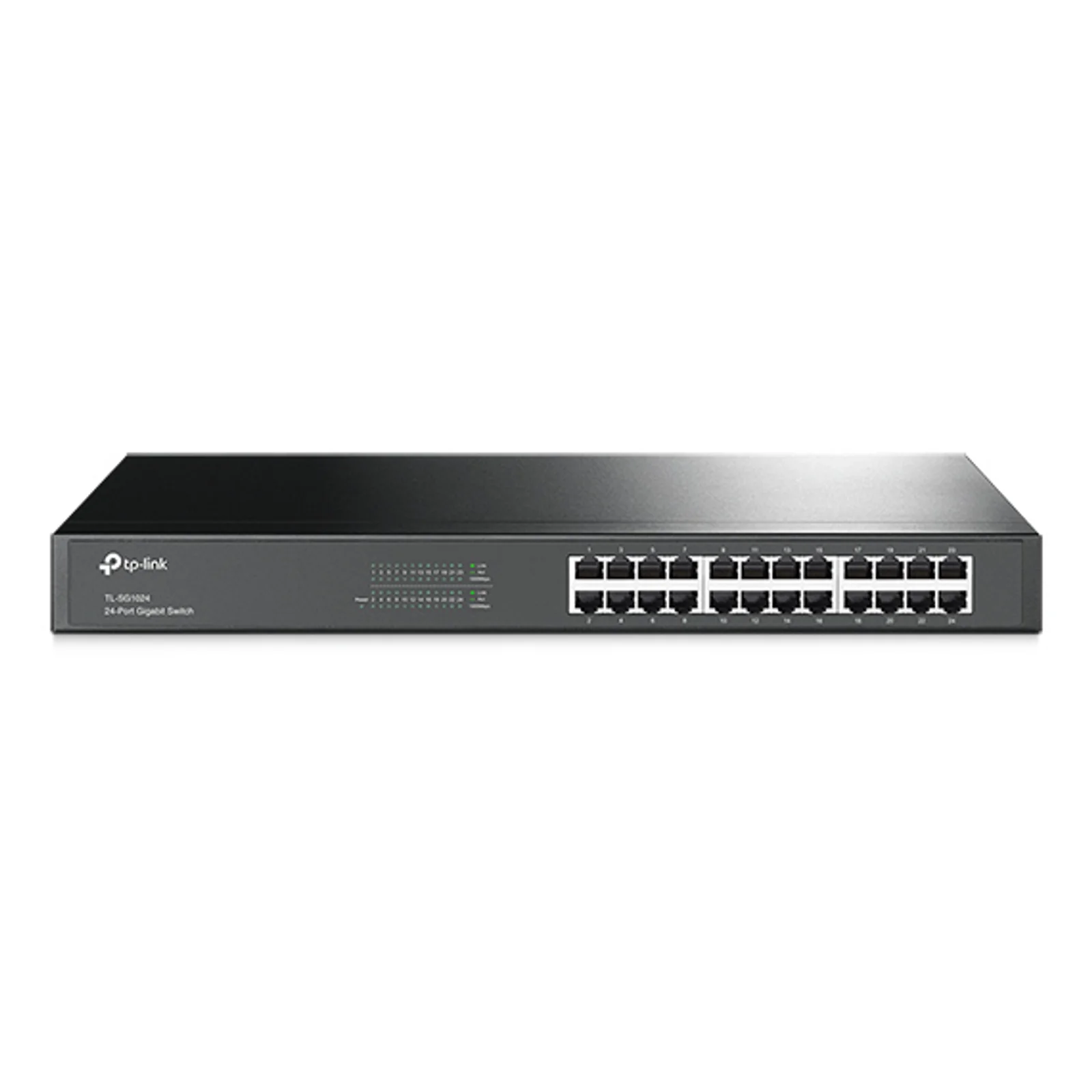 TL-SG1024 Non-géré Gigabit Ethernet (10/100/1000) 1U Noir