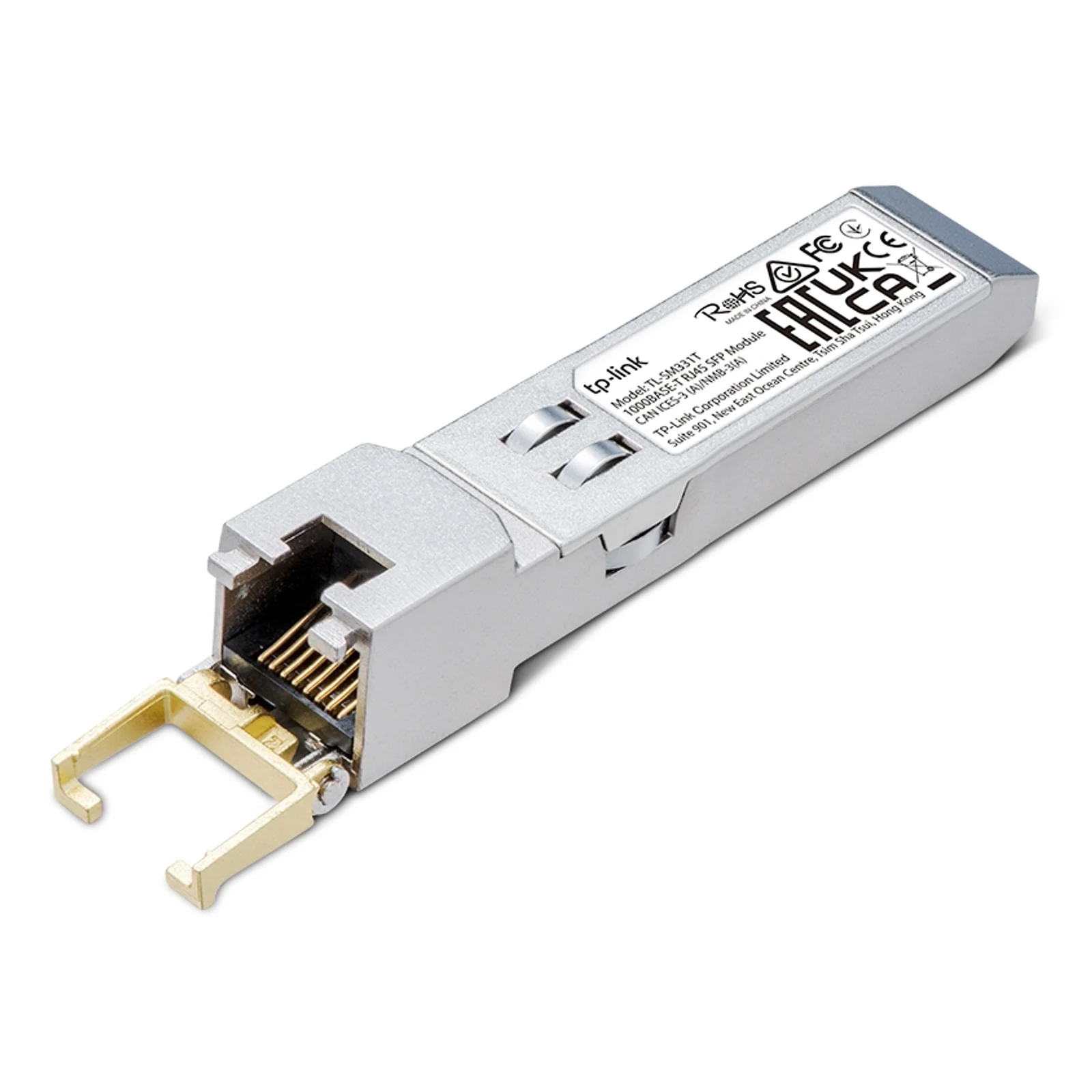 TP-Link TL-SM331T module émetteur-récepteur de réseau Fibre optique 1250 Mbit/s SFP 850 nm