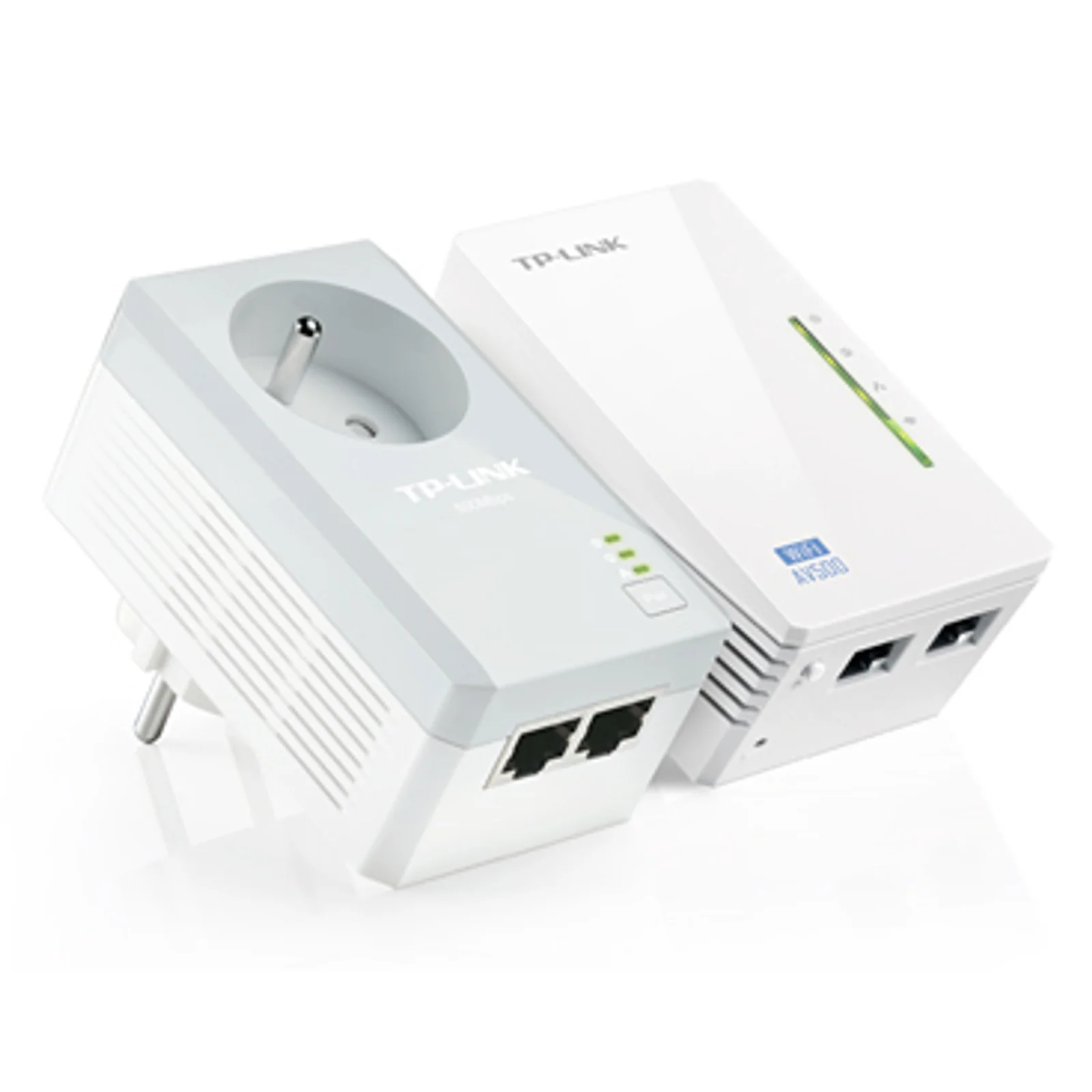 TL-WPA4225 KIT Adaptateur réseau CPL 500 Mbit/s Ethernet/LAN Wifi Blanc 2 pièce(s)
