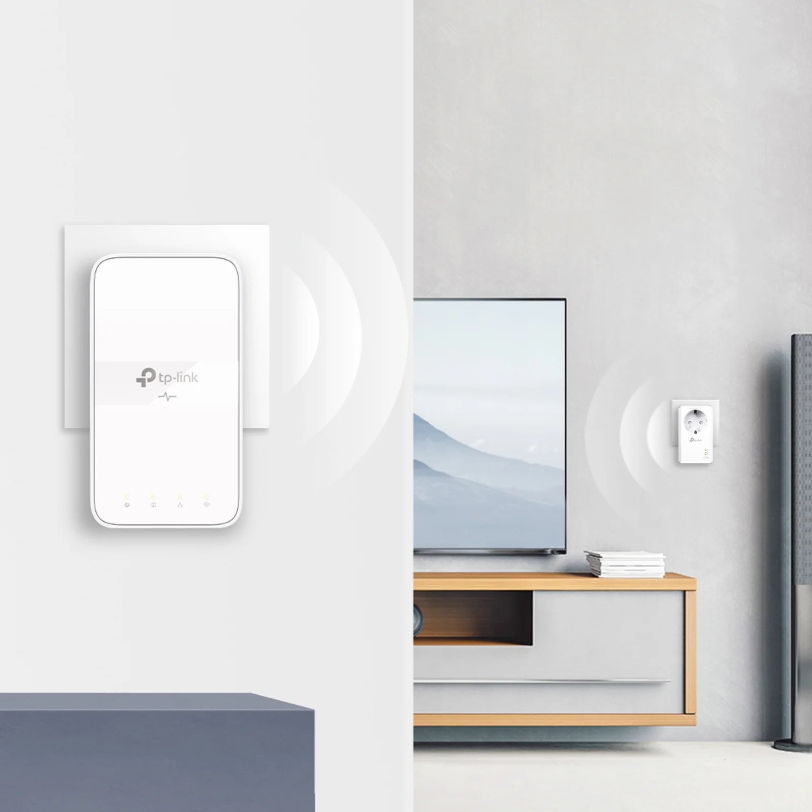 TP-Link TL-WPA7617 KIT 1200 Mbit/s Ethernet/LAN Wifi Blanc 2 pièce(s)
