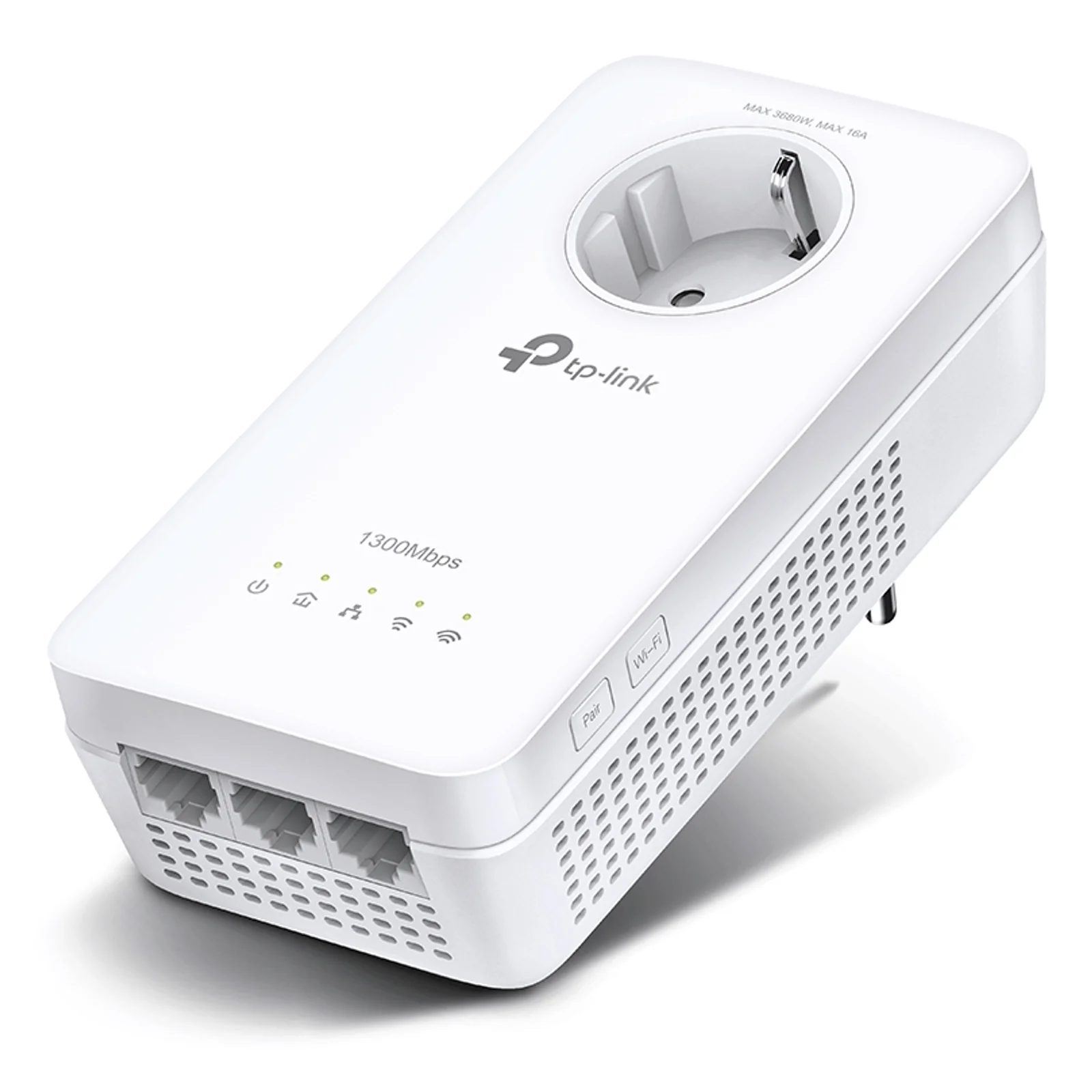 TL-WPA8631P Adaptateur réseau CPL 300 Mbit/s Ethernet/LAN Wifi Blanc 1 pièce(s)
