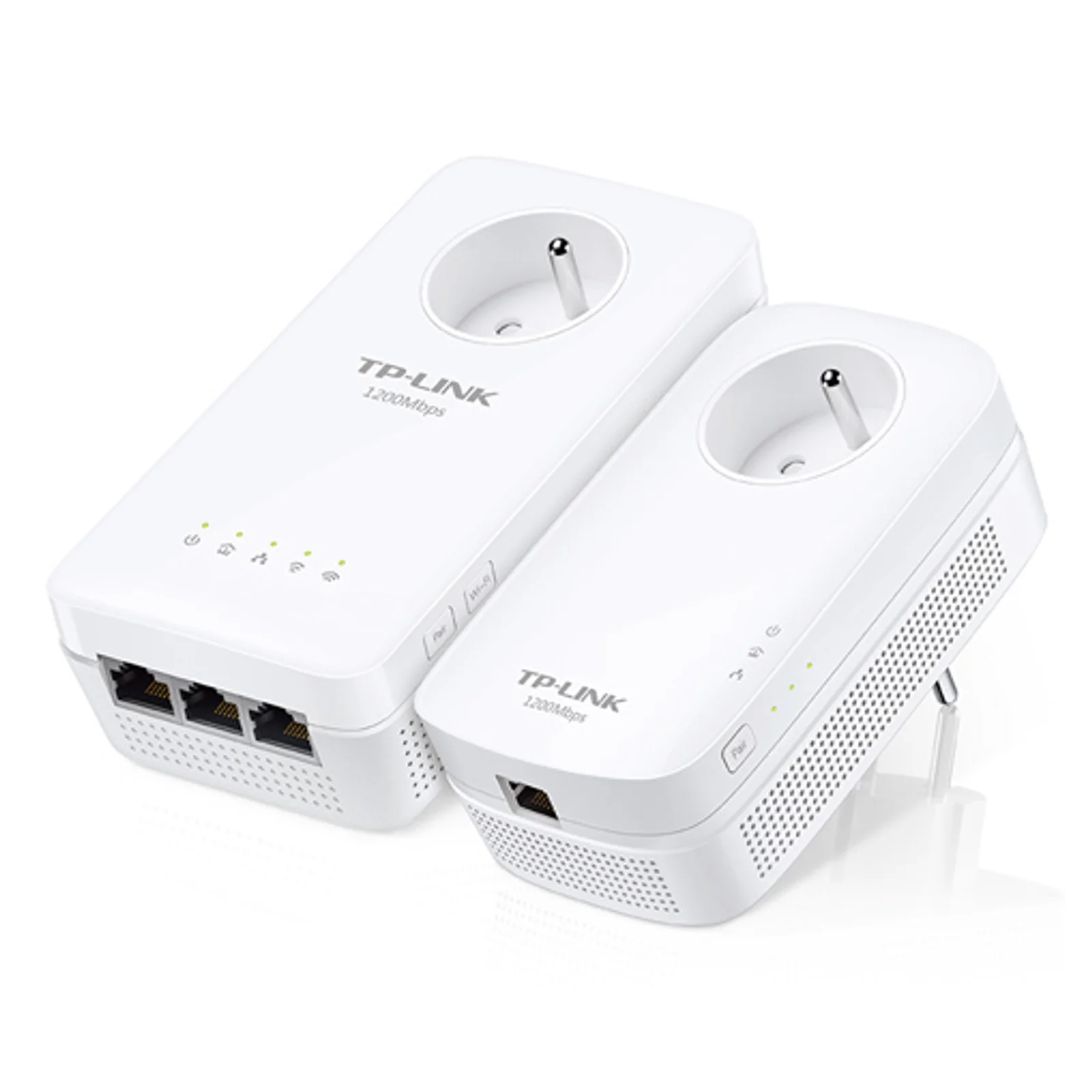 TL-WPA8635P KIT 1200 Mbit/s Ethernet/LAN Wifi Blanc 2 pièce(s)