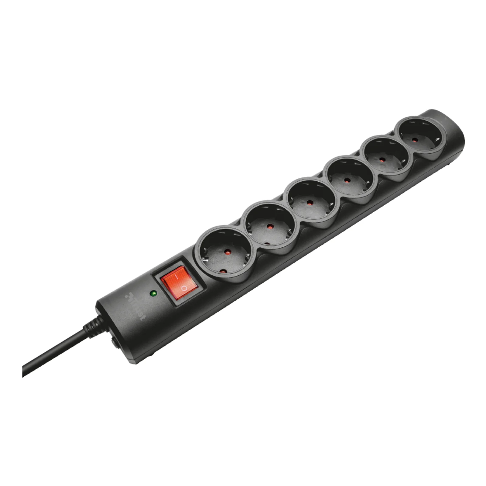 21059 protection surtension Noir 6 sortie(s) CA 1,8 m