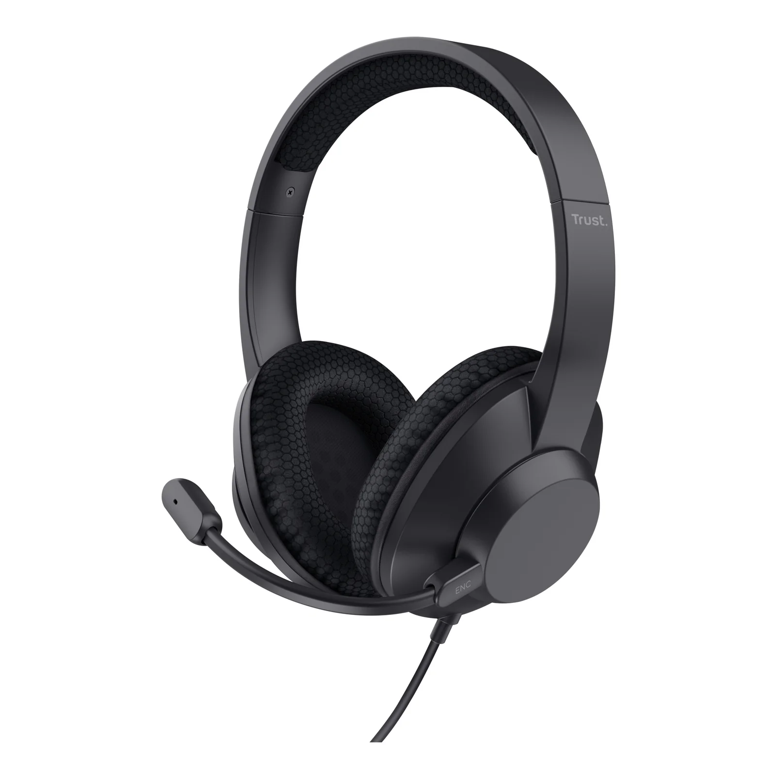 Trust Ayda Max Casque Avec fil Arceau Appels/Musique USB Type-C / USB Type-A Noir