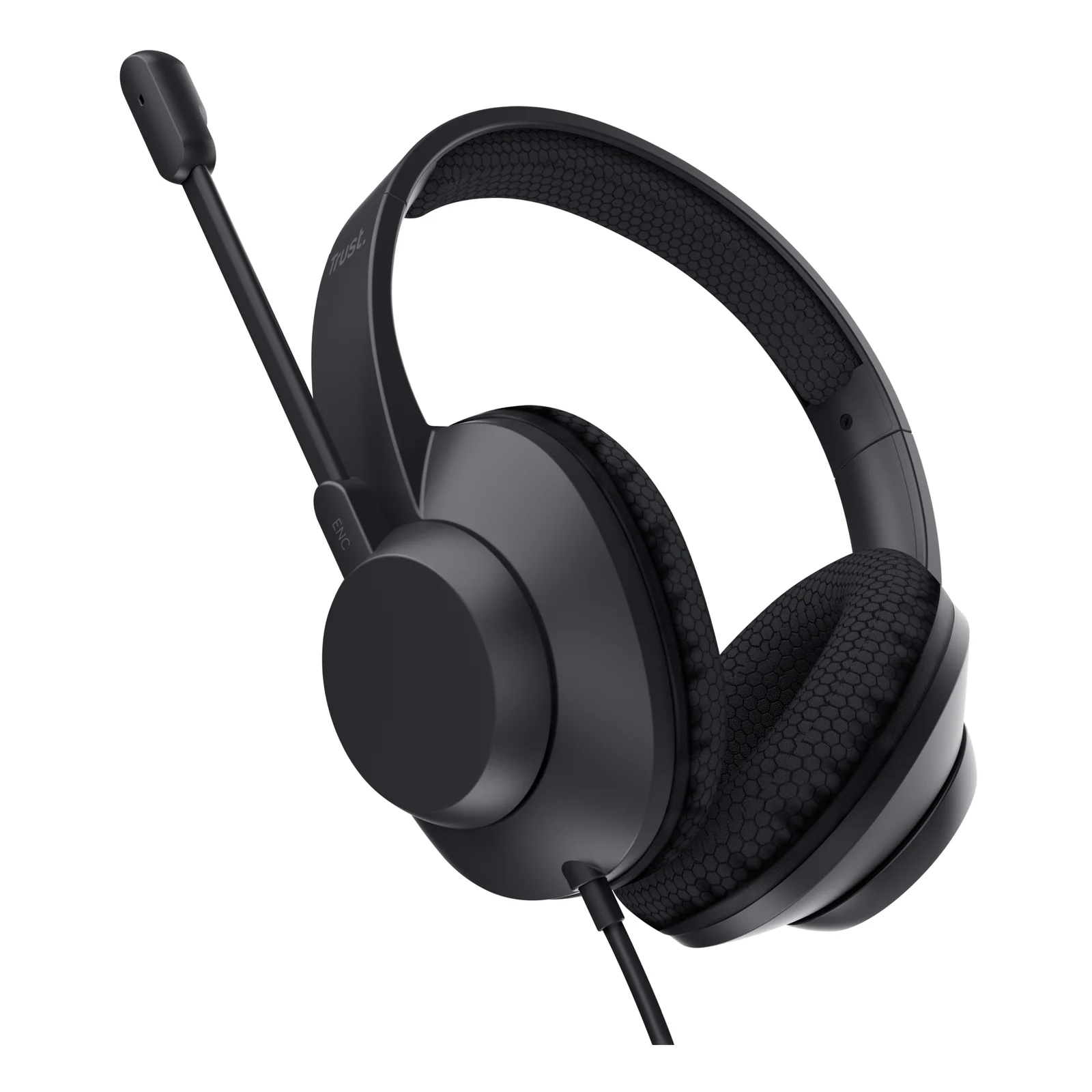 Trust Ayda Max Casque Avec fil Arceau Appels/Musique USB Type-C / USB Type-A Noir