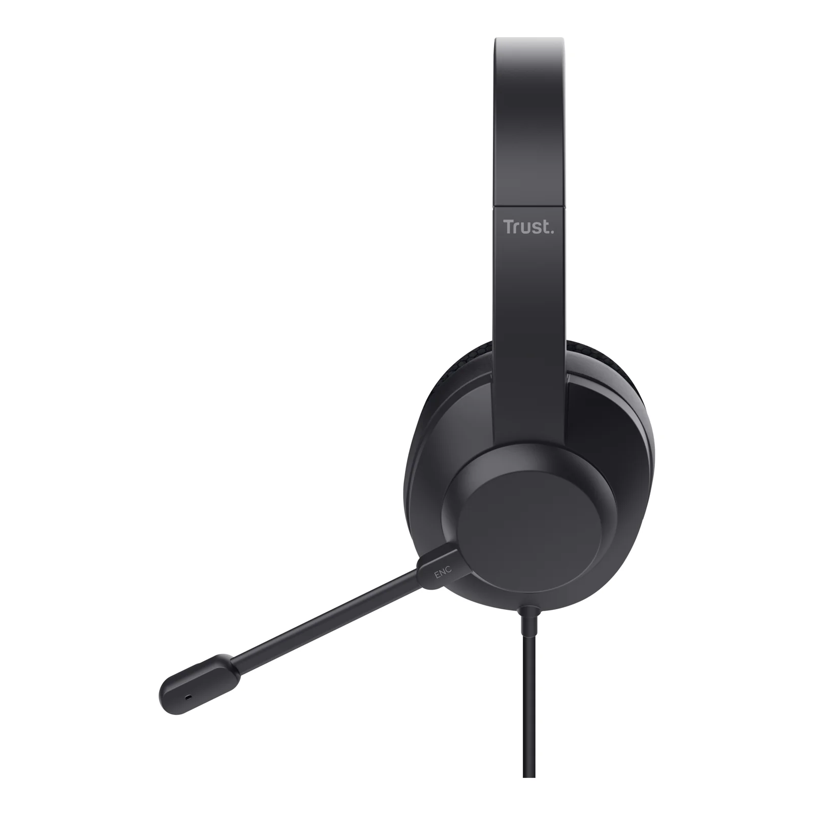Trust Ayda Max Casque Avec fil Arceau Appels/Musique USB Type-C / USB Type-A Noir