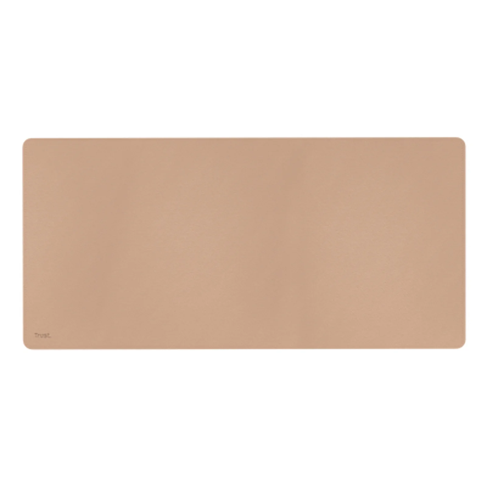 Sous-main Trust Benya XXL vue de dessus, surface beige unie, format 90 x 43 cm