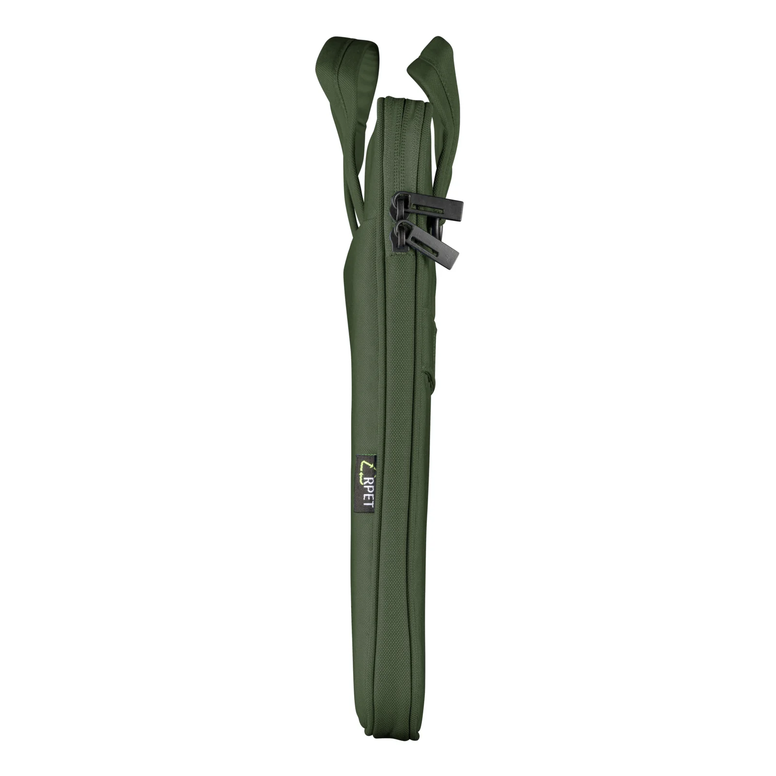 Bandoulière de la mallette Trust Bologna, sangle verte avec boucle noire réglable
