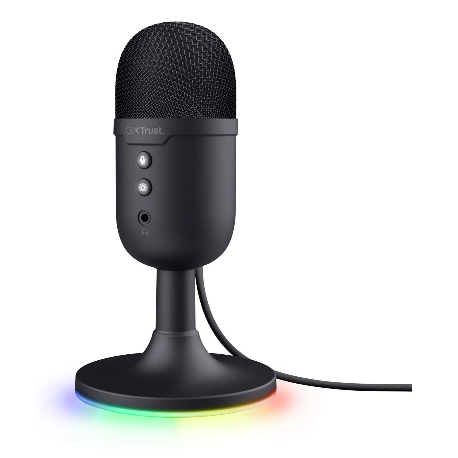 GXT 234P Yunix Noir, microphone USB condensateur RGB