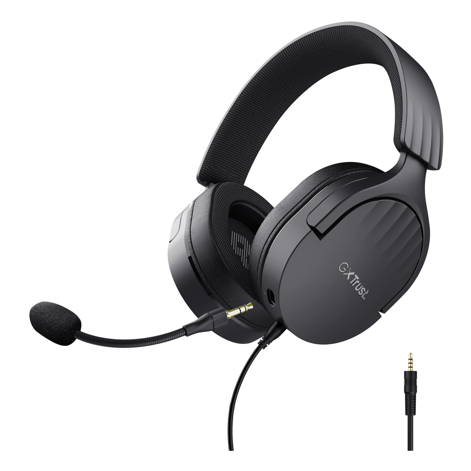 GXT 489 FAYZO Casque Avec fil Arceau Gaming Noir