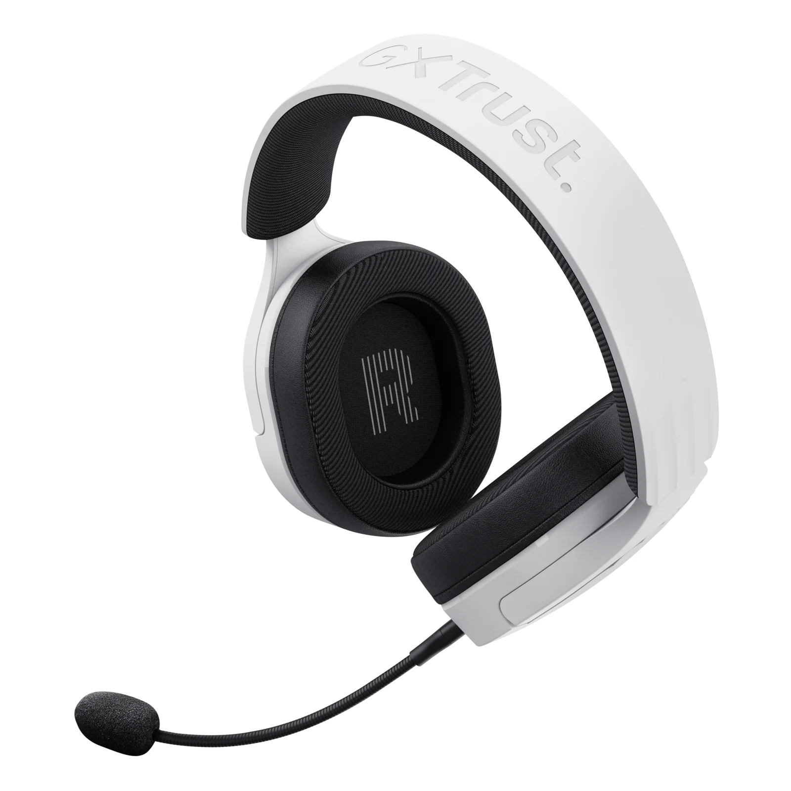 Trust GXT 491W FAYZO Casque Avec fil &sans fil Arceau Gaming USB Type-C Bluetooth Noir, Blanc