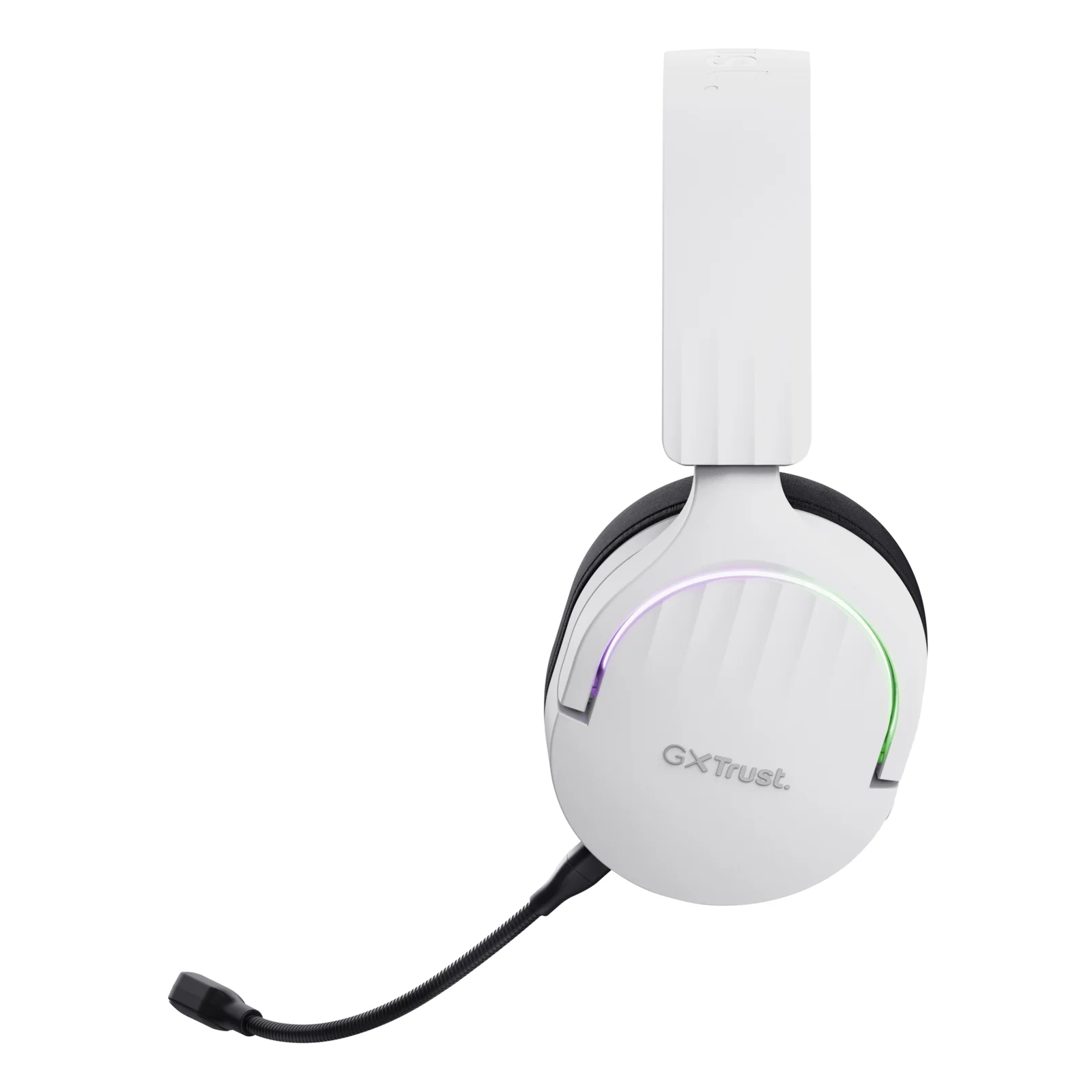 Trust GXT 491W FAYZO Casque Avec fil &sans fil Arceau Gaming USB Type-C Bluetooth Noir, Blanc