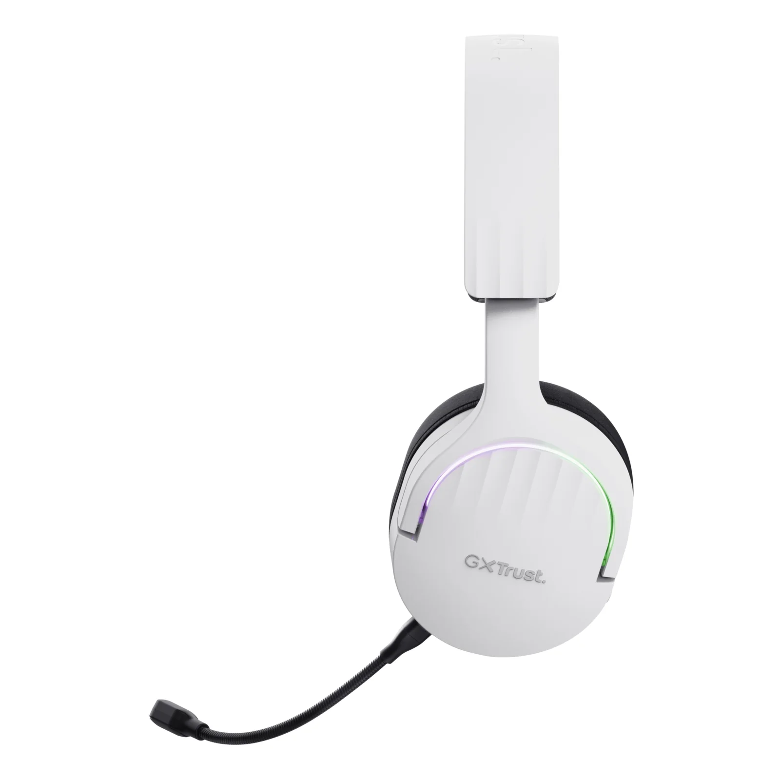 Trust GXT 491W FAYZO Casque Avec fil &sans fil Arceau Gaming USB Type-C Bluetooth Noir, Blanc