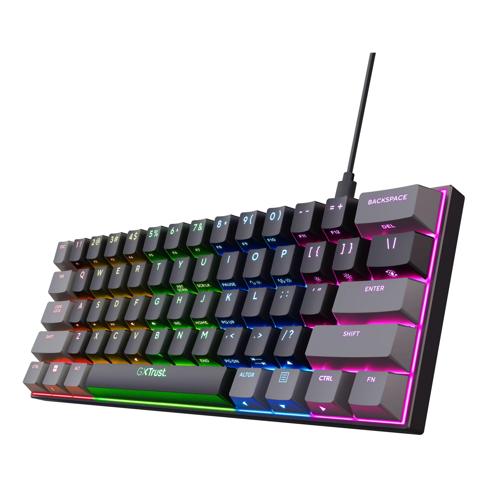 GXT 867 Acira clavier mécanique gaming 60 % RGB
