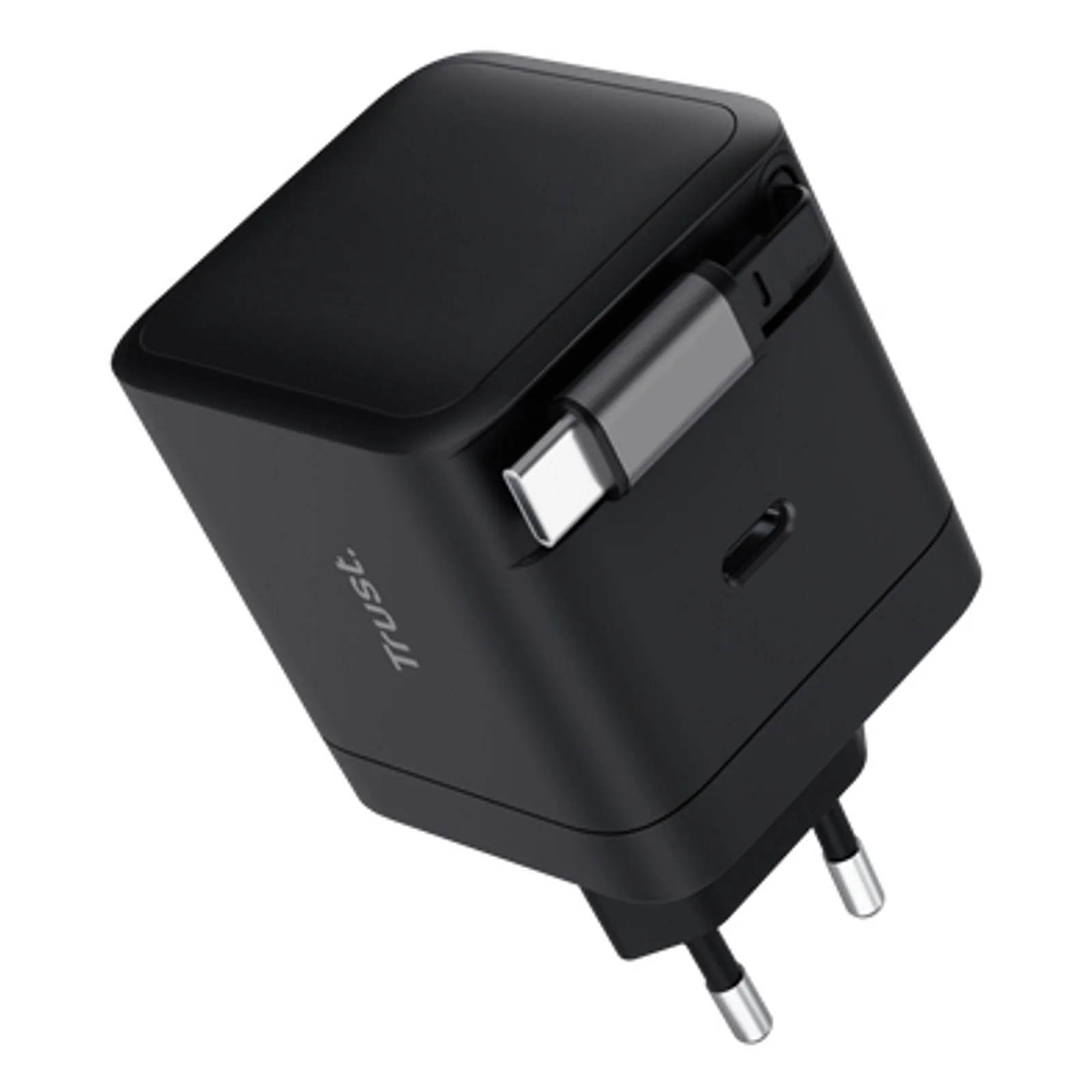 Maxo Chargeur PD USB-C rétractable de 65 W