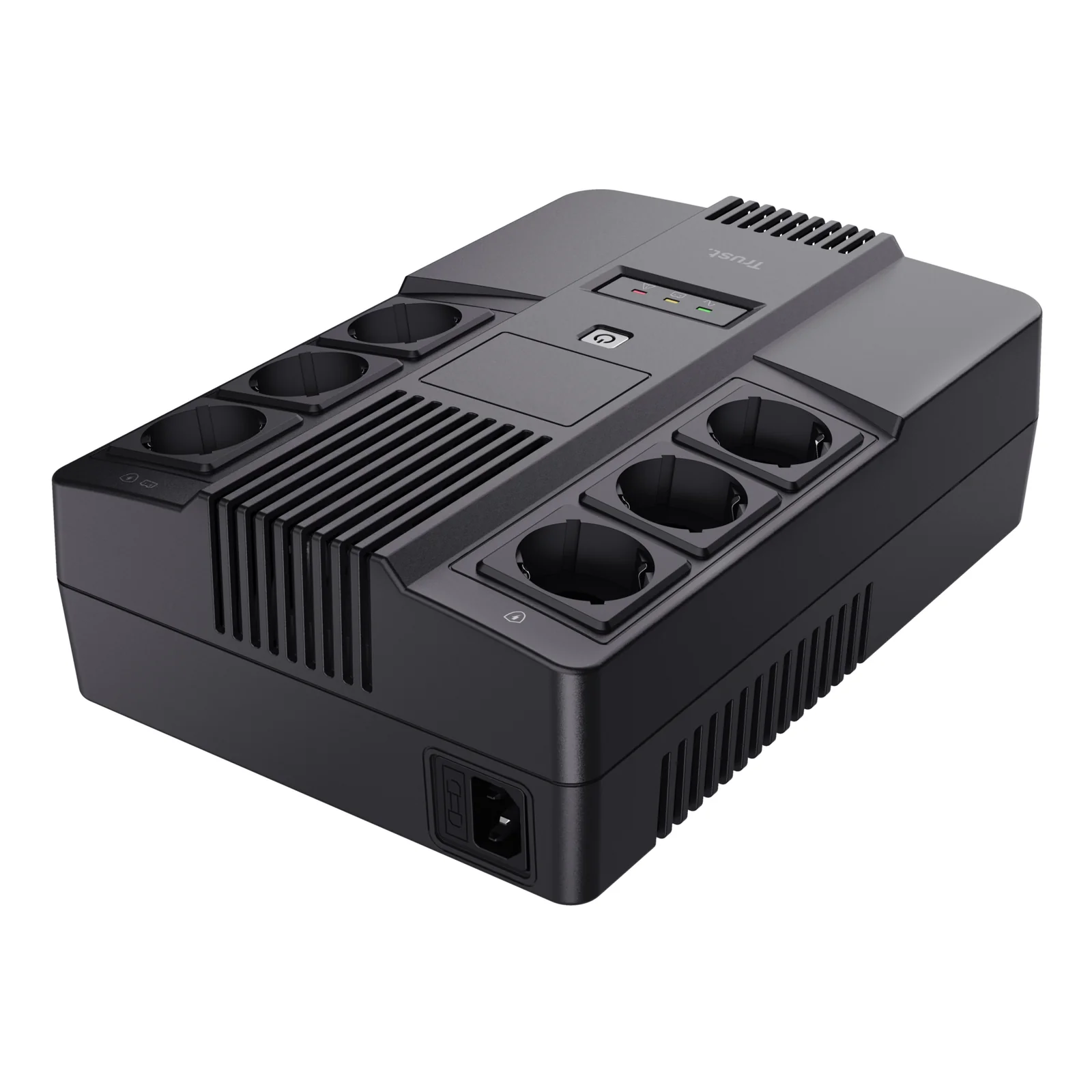 Maxxon 800 VA onduleur tour 6 prises Schuko AVR