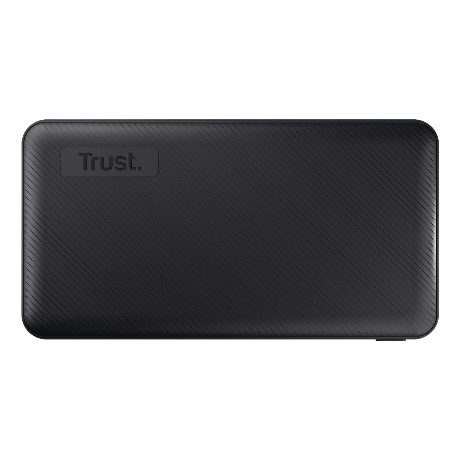 Dos du Trust Primo noir avec logo Trust, surface lisse mate