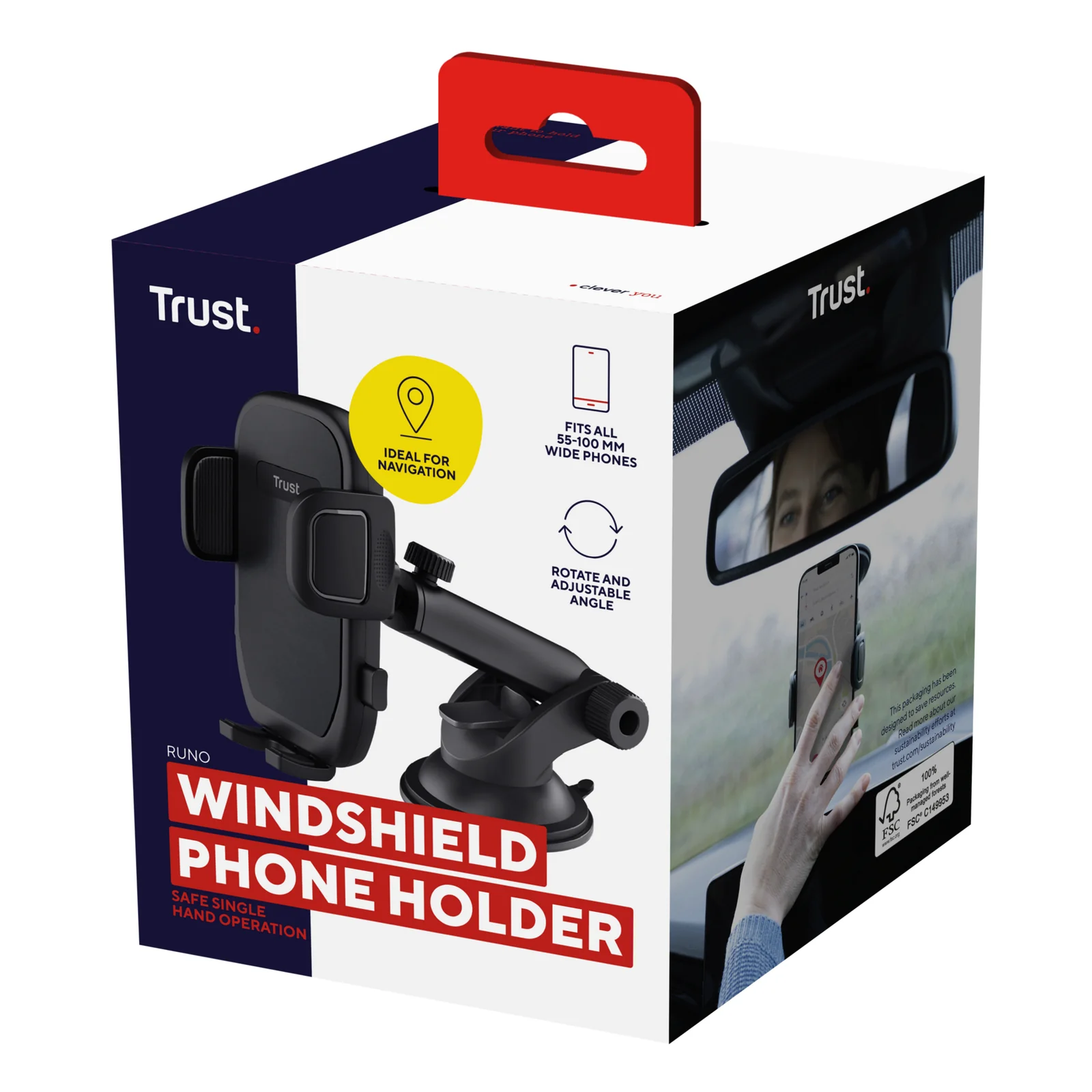 Trust Runo Mobile/smartphone Noir