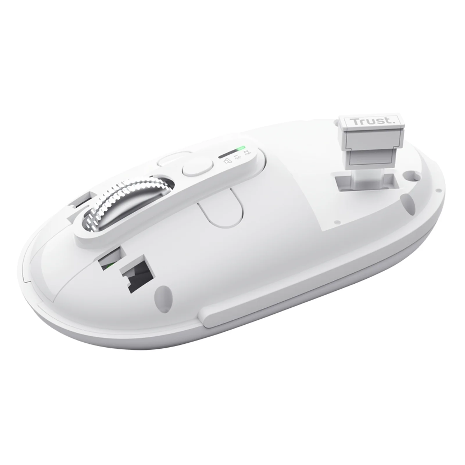 Trust Seron Slim Multi souris Bureau Ambidextre RF sans fil + Bluetooth Optique 3200 DPI