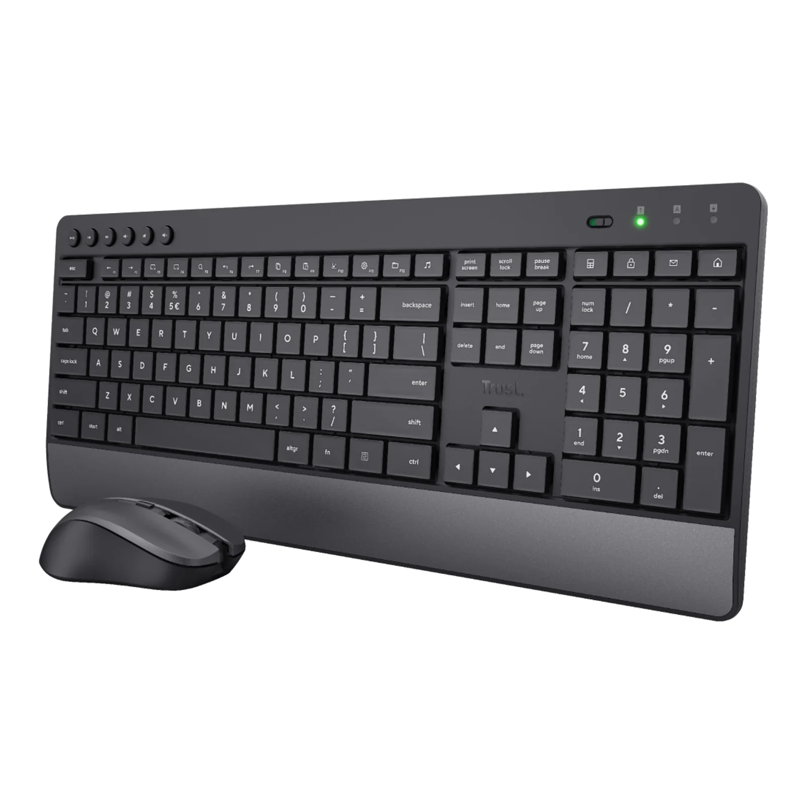 Trezo Comfort, clavier et souris sans fil silencieux