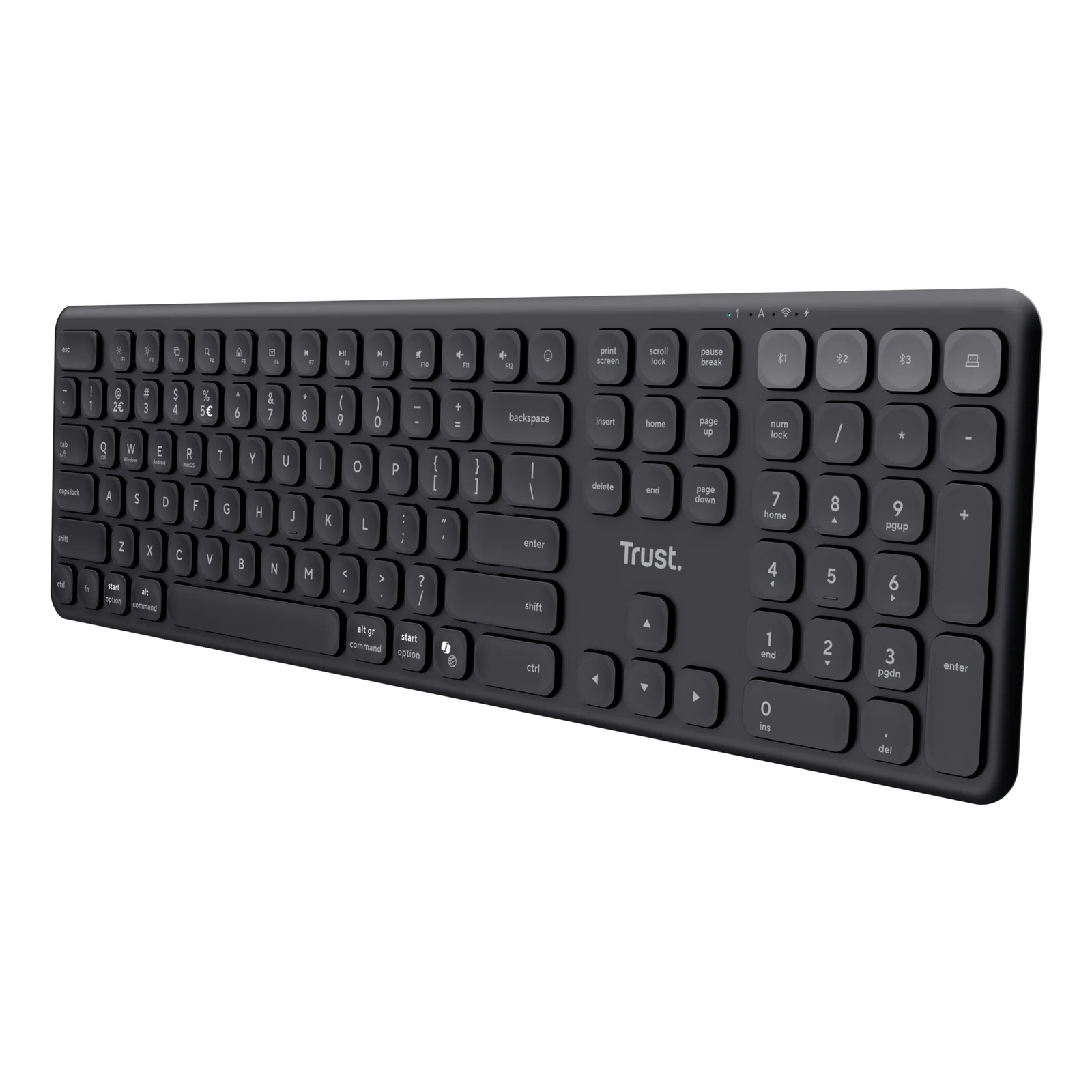 Vaiya clavier sans fil Bluetooth AZERTY rechargeable