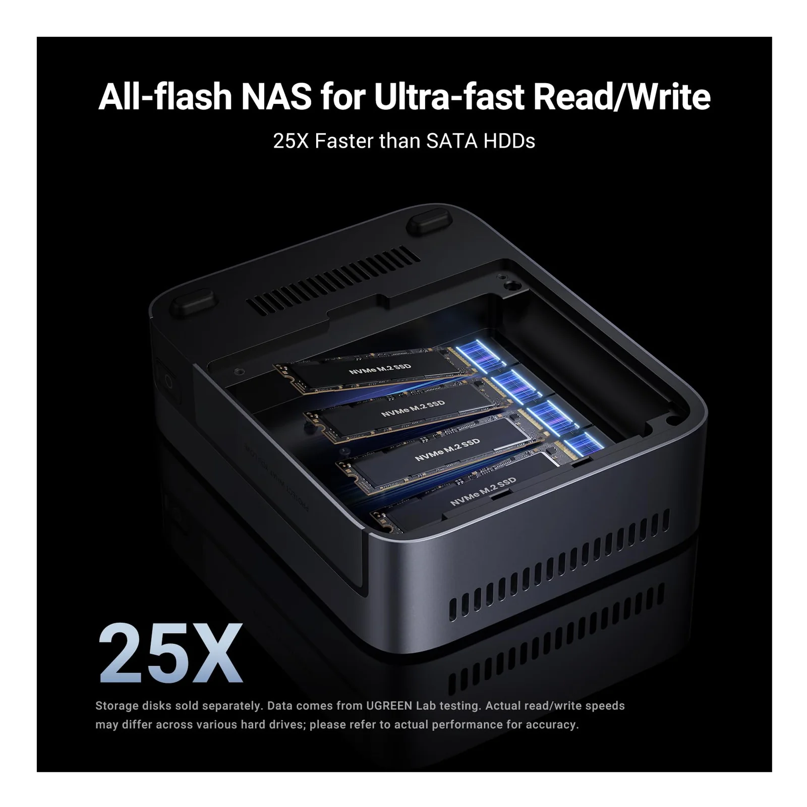 Ugreen DXP480T Plus NAS Bureau Intel® Core™ i5 8 Go DDR5 Gris