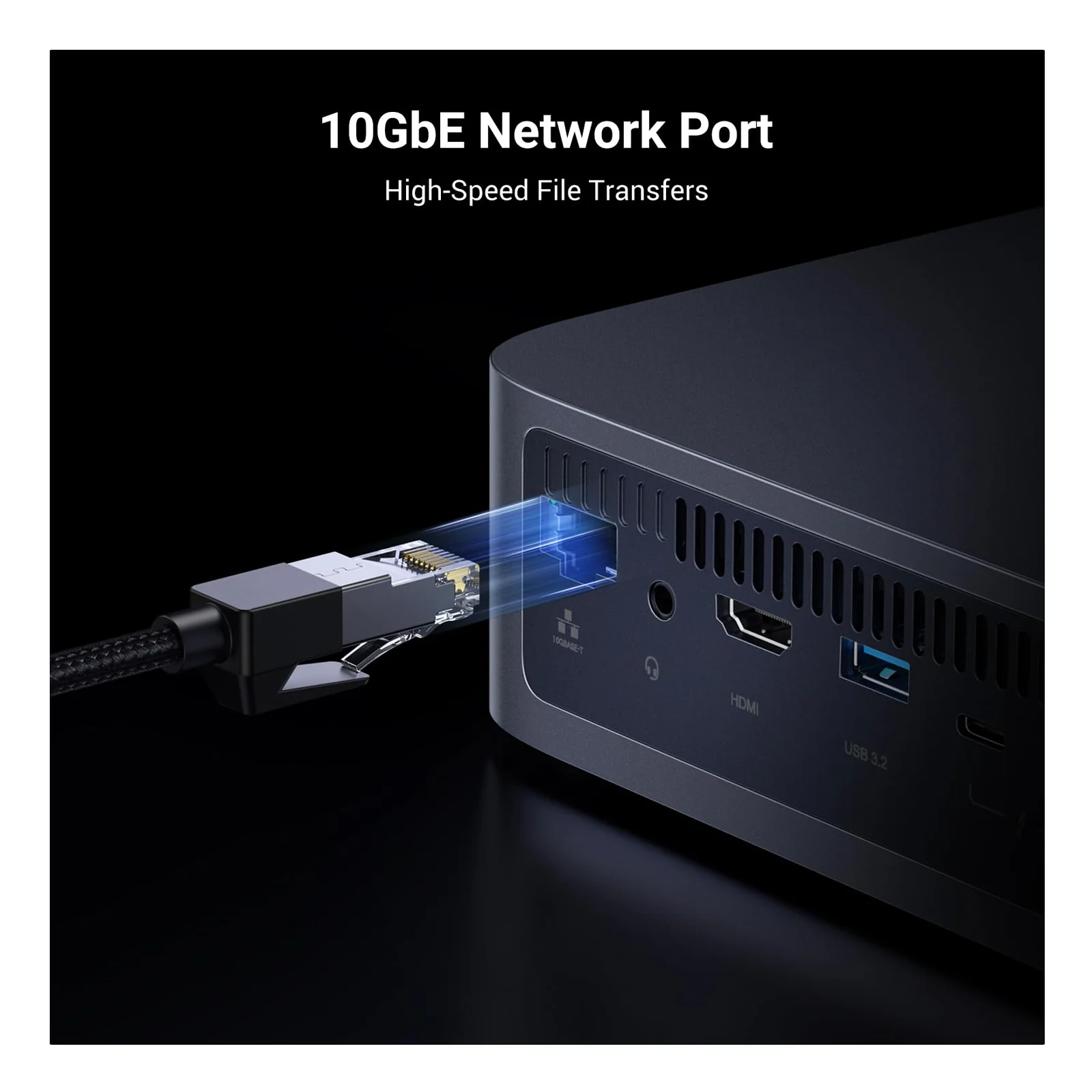 Ugreen DXP480T Plus NAS Bureau Intel® Core™ i5 8 Go DDR5 Gris