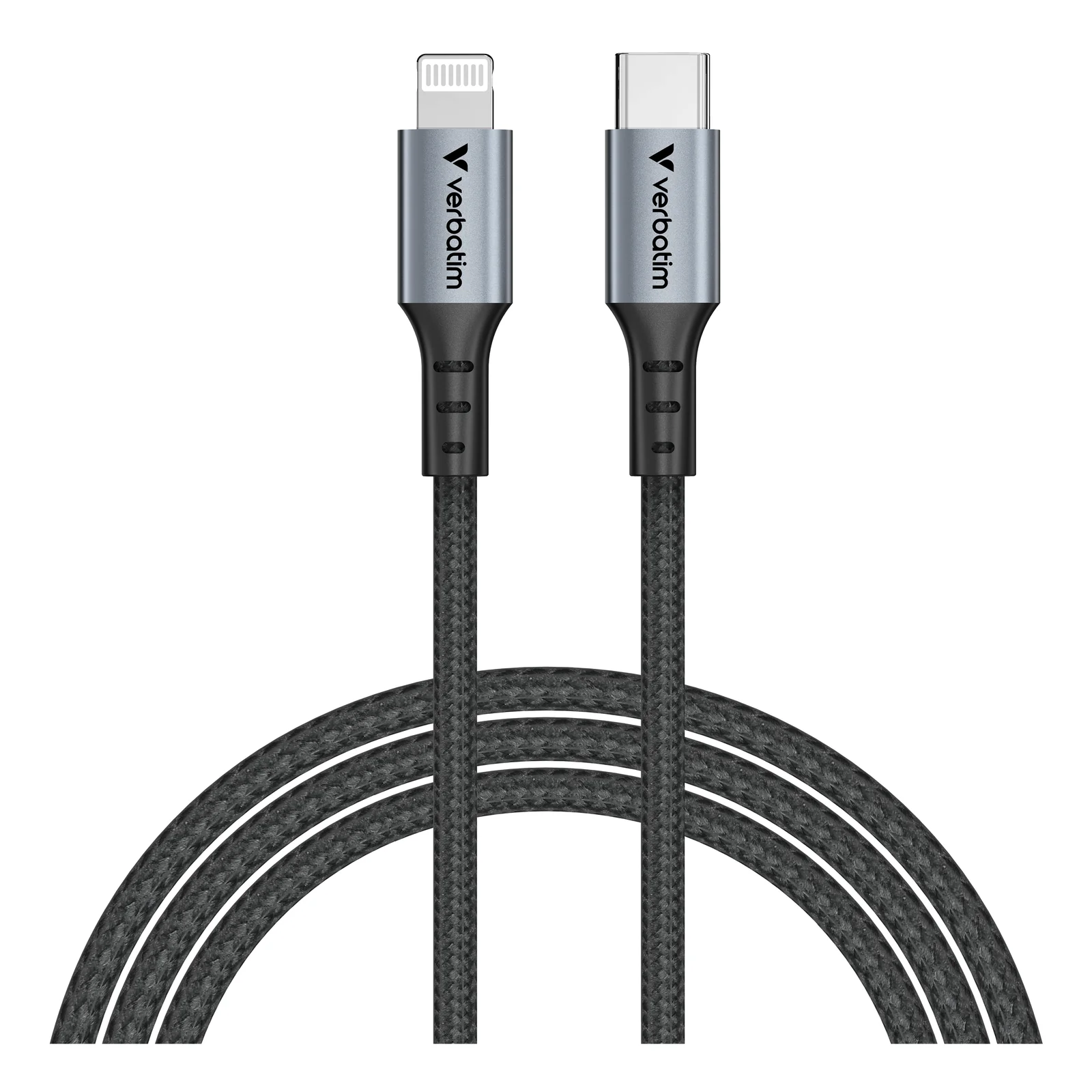 Verbatim 31844 câble Lightning 1,2 m Noir