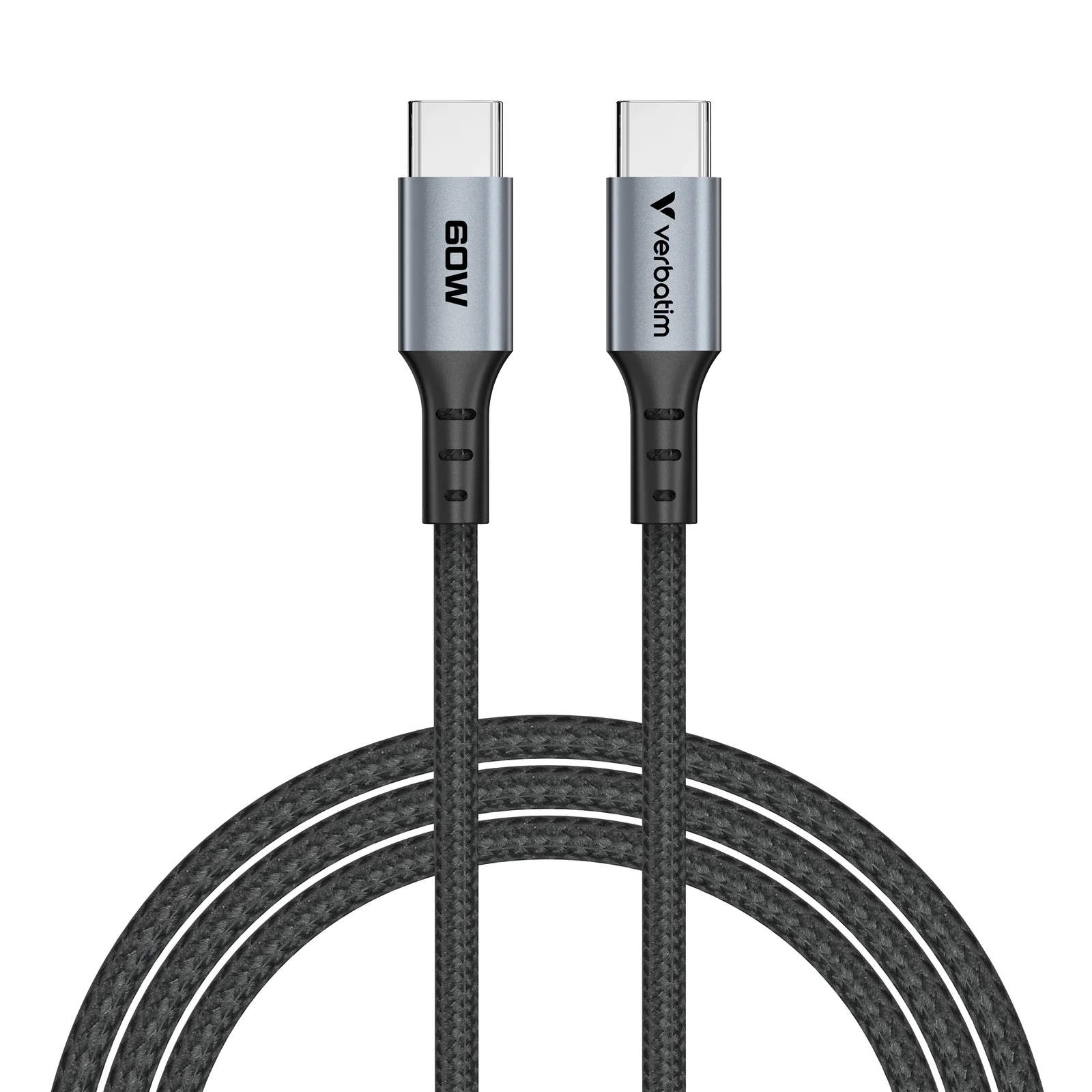 Verbatim 31845 câble USB USB 2.0 1,2 m USB C 0,48 Gbit/s 100 W Noir