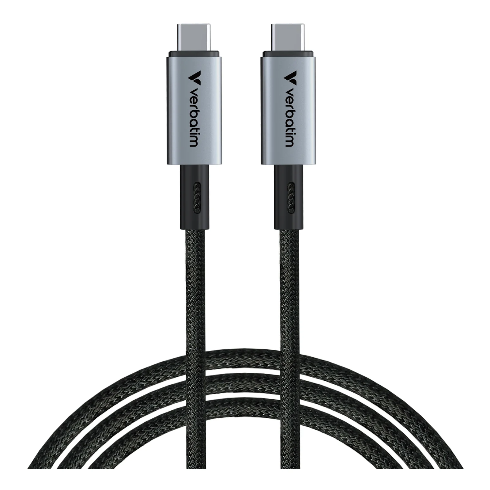 Verbatim 31847 câble USB USB4 Gen 2x2 1,2 m USB C 40 Gbit/s 240 W Noir