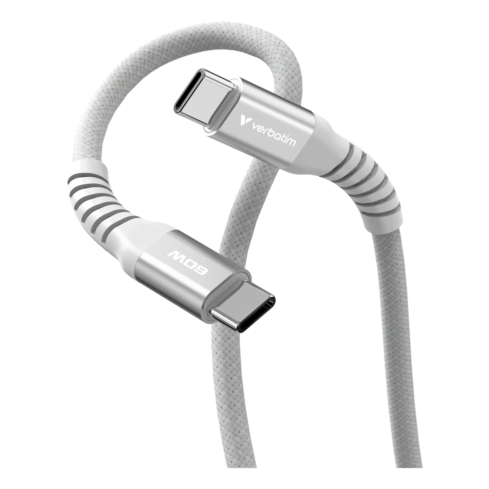 Verbatim 31850 câble USB USB 2.0 1,2 m USB C 0,48 Gbit/s 60 W Gris