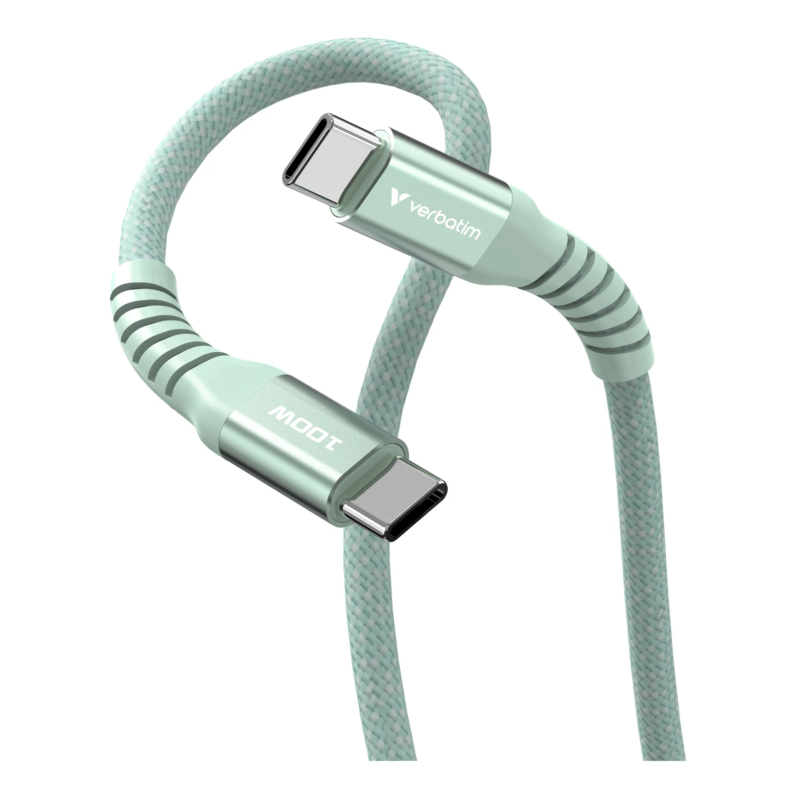 Verbatim 31855 câble USB USB 2.0 1,2 m USB C 0,48 Gbit/s 100 W Vert
