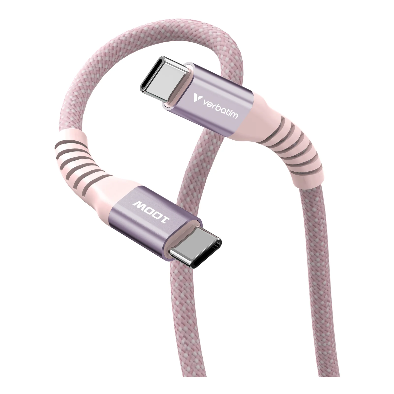 Verbatim 31857 câble USB USB 2.0 1,2 m USB C 0,48 Gbit/s 100 W Rose