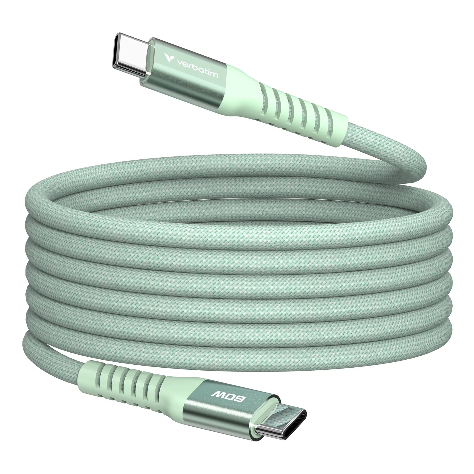 Verbatim 31864 câble USB USB 2.0 1,2 m USB C 0,48 Gbit/s 60 W Vert