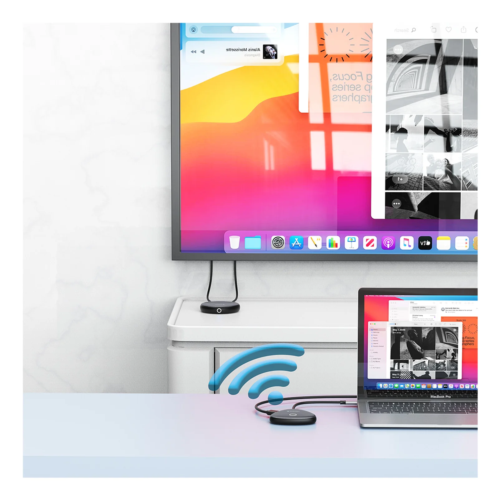 Verbatim 32147 adaptateur d'affichage sans fil USB Bureau