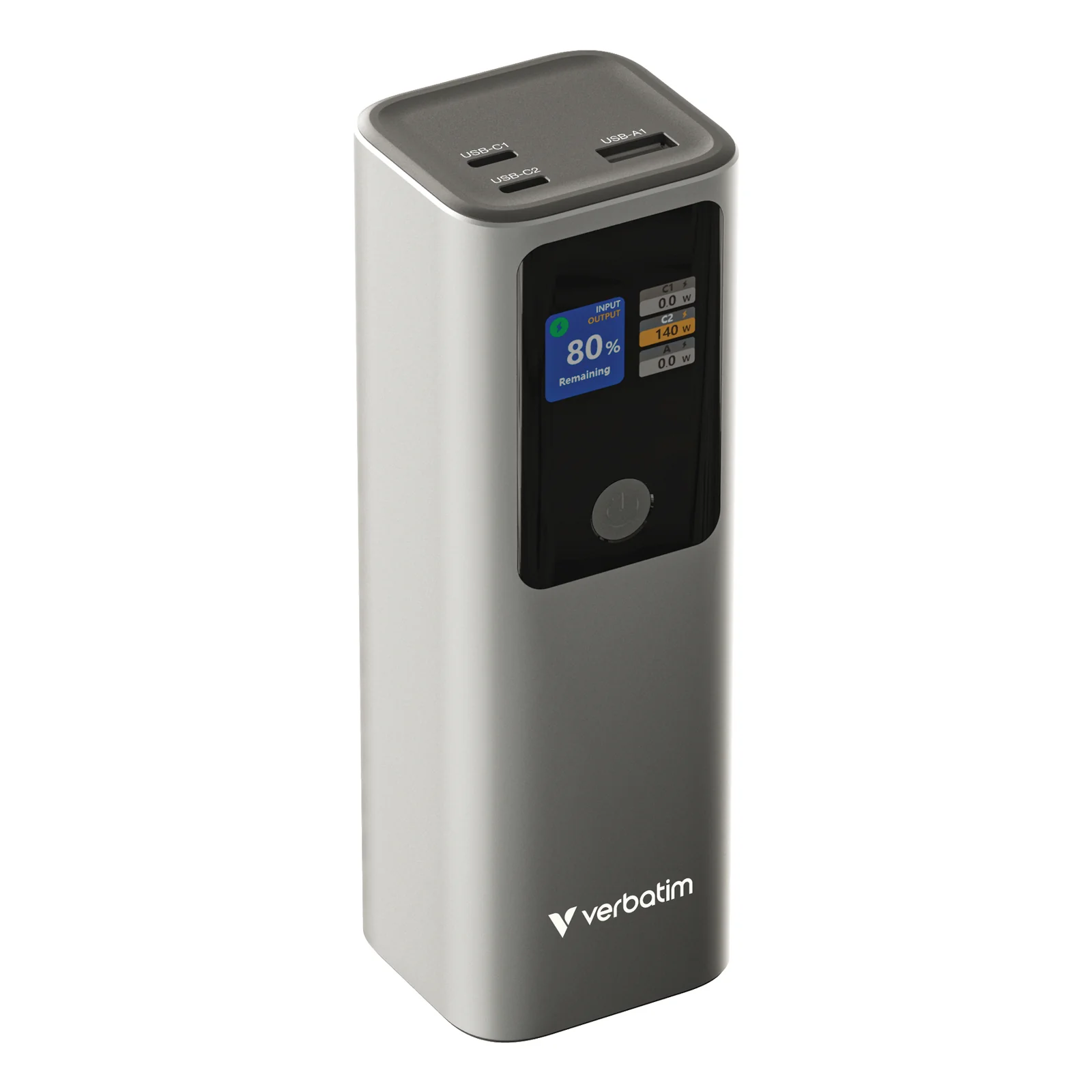 Verbatim 32269 banque d'alimentation électrique Lithium-Ion (Li-Ion) 27000 mAh Gris